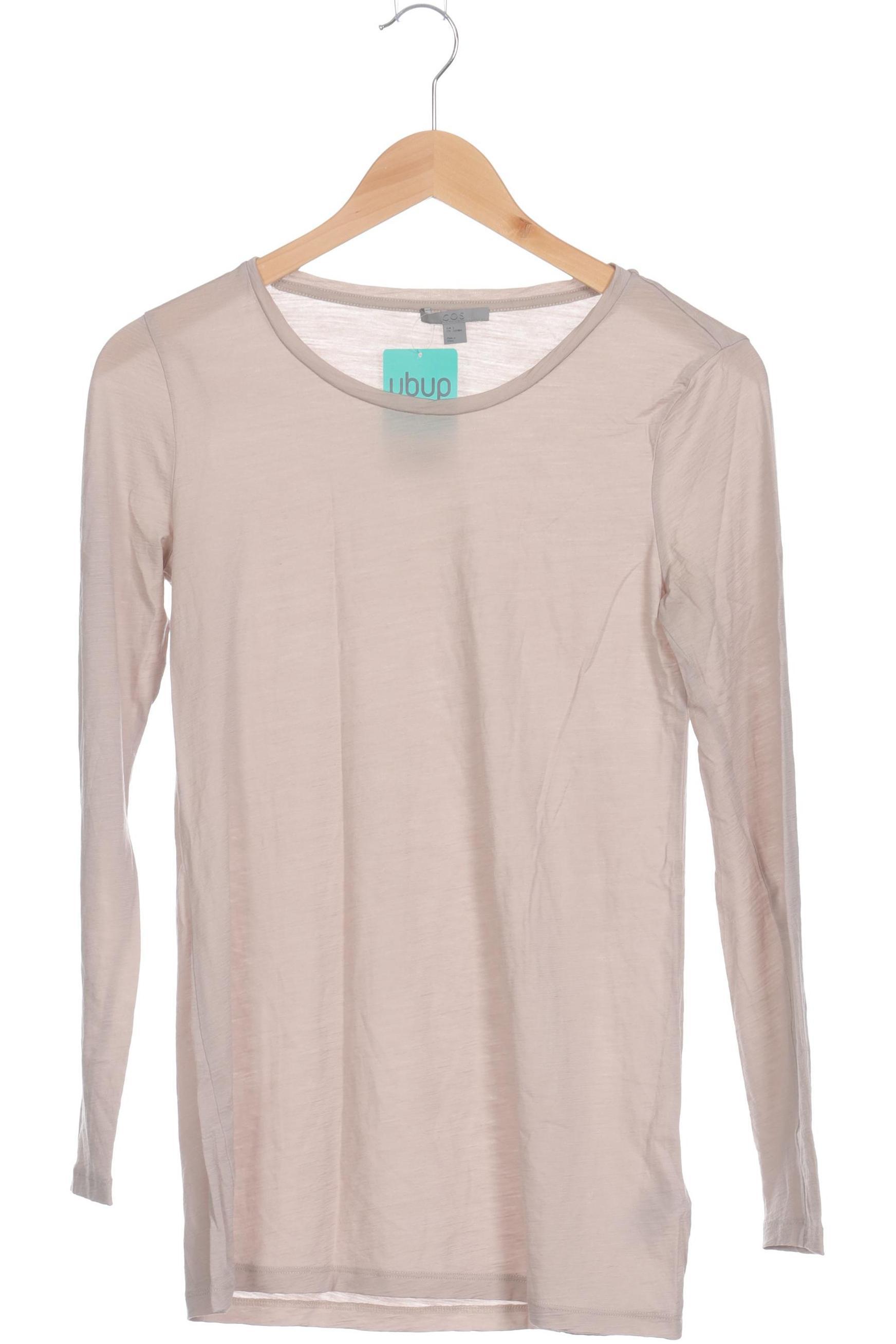 

COS Damen Langarmshirt, beige, Gr.