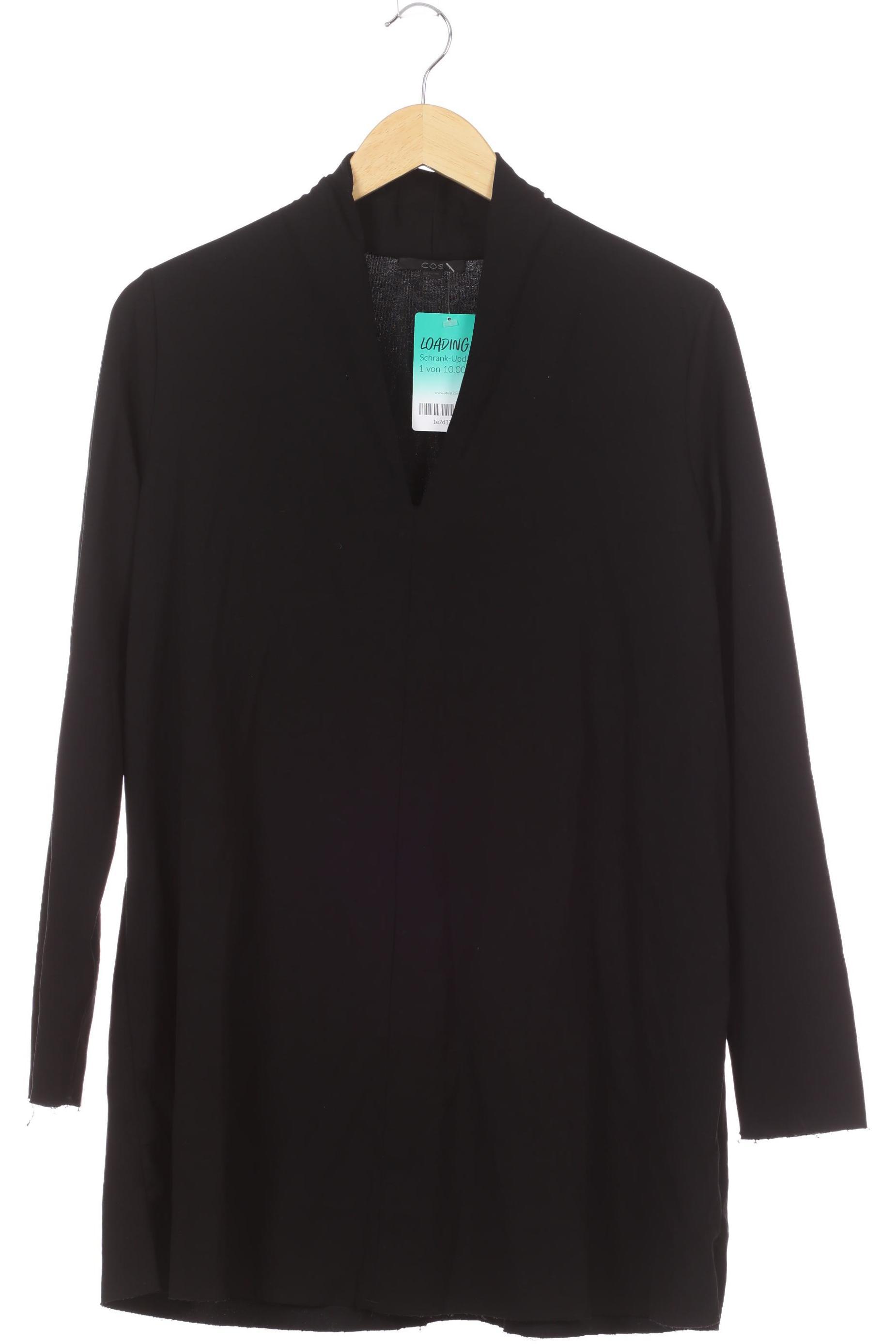 

COS Damen Langarmshirt, schwarz, Gr.