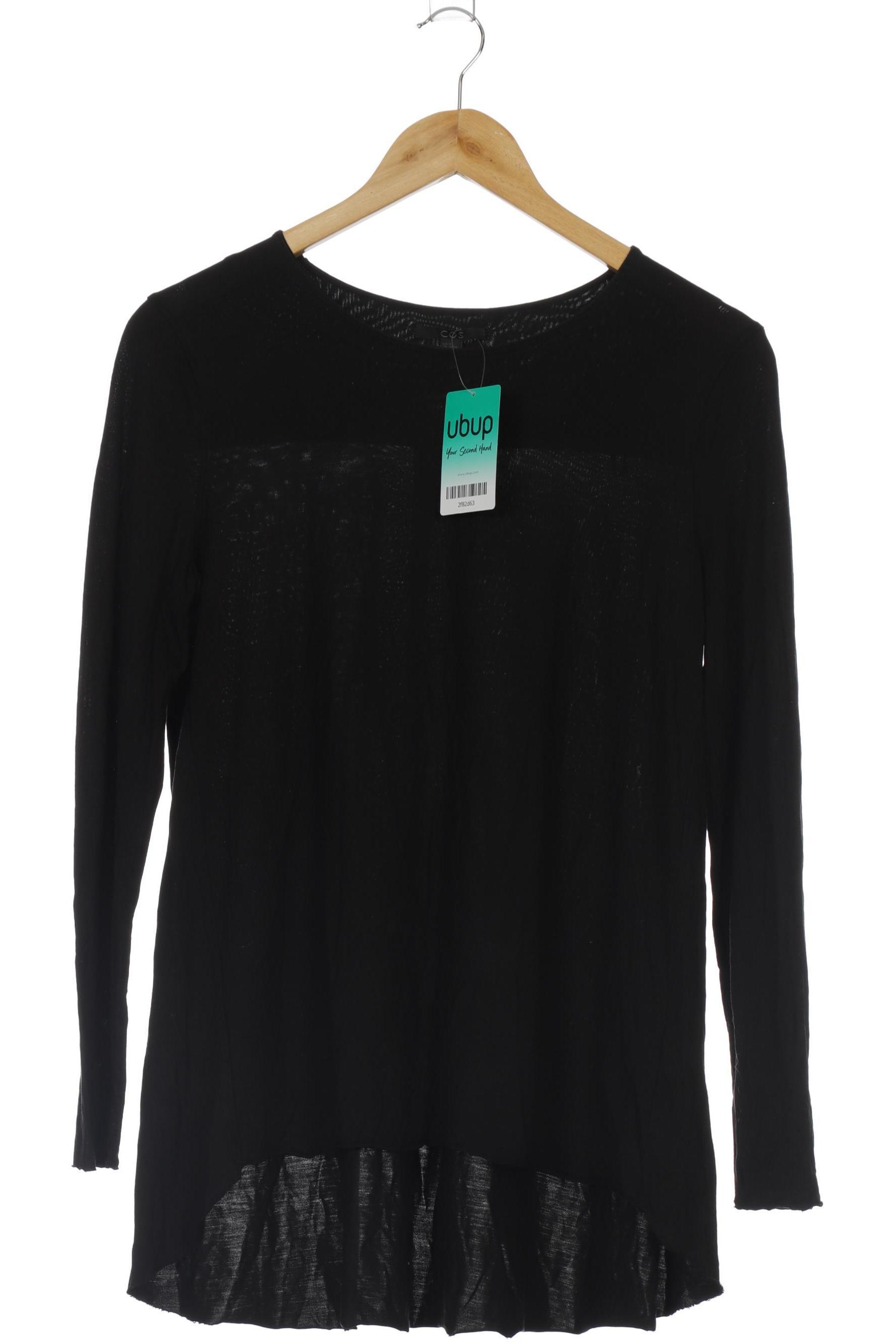

COS Damen Langarmshirt, schwarz, Gr.