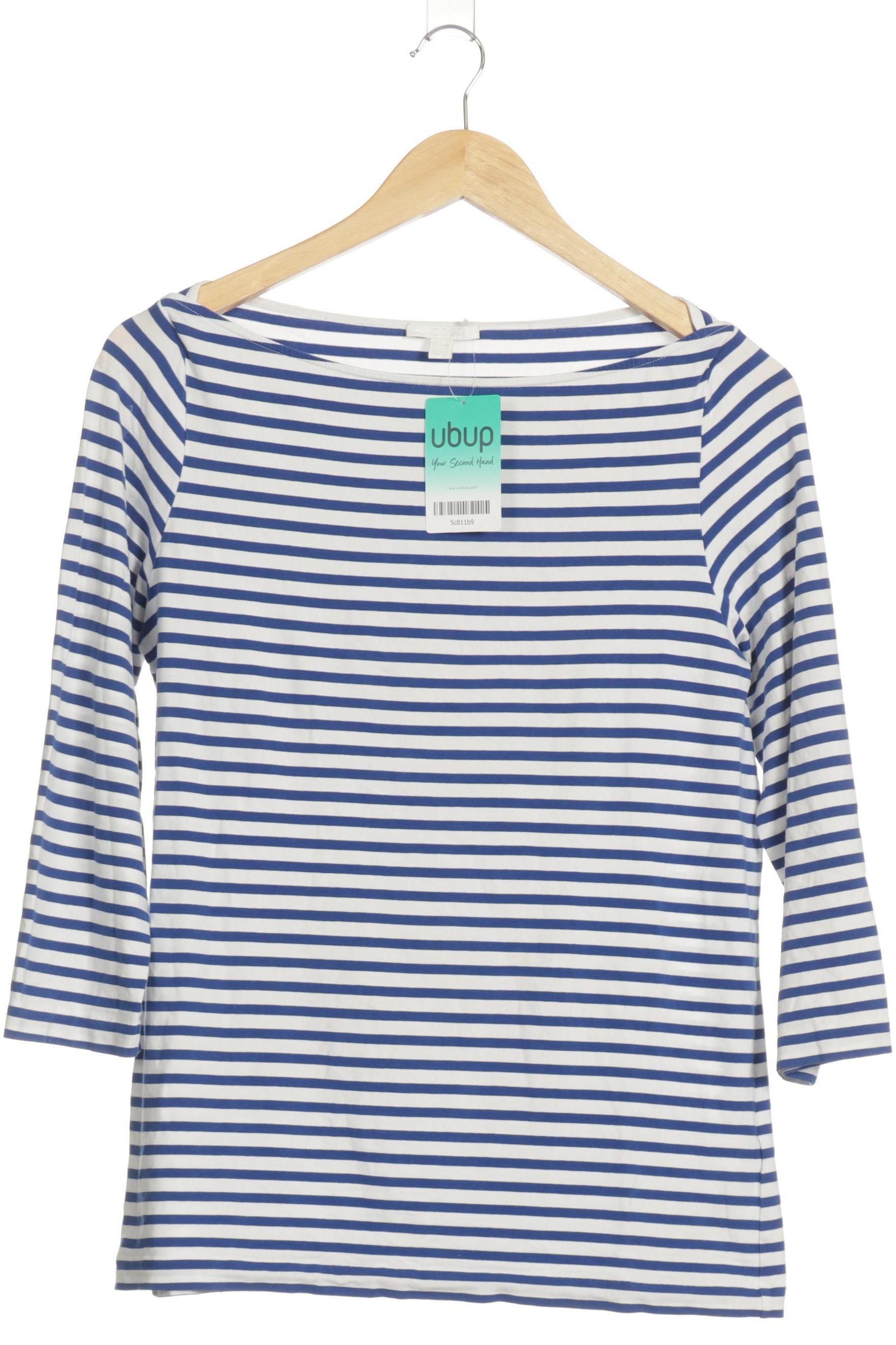 

COS Damen Langarmshirt, blau, Gr.