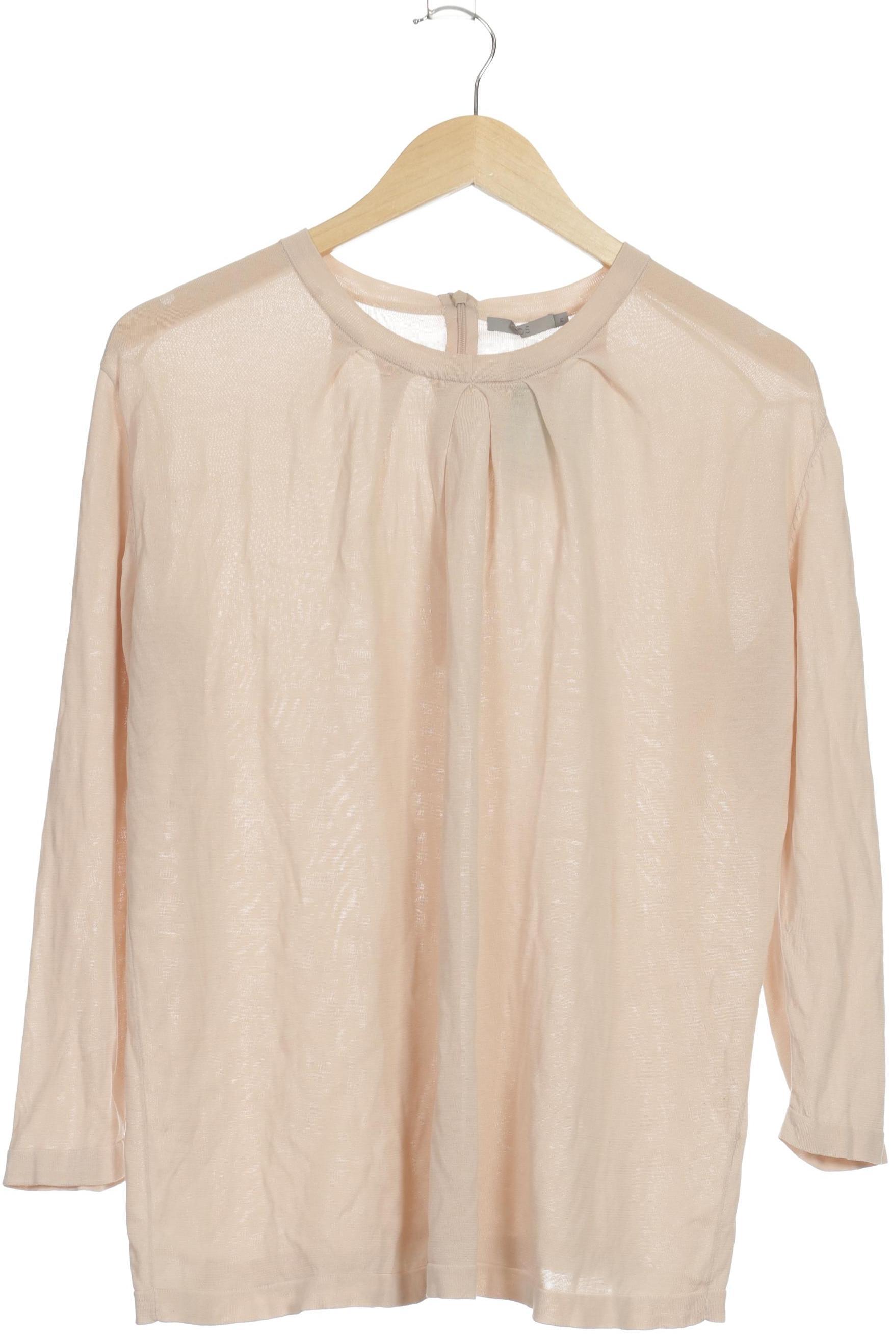

COS Damen Langarmshirt, beige, Gr.