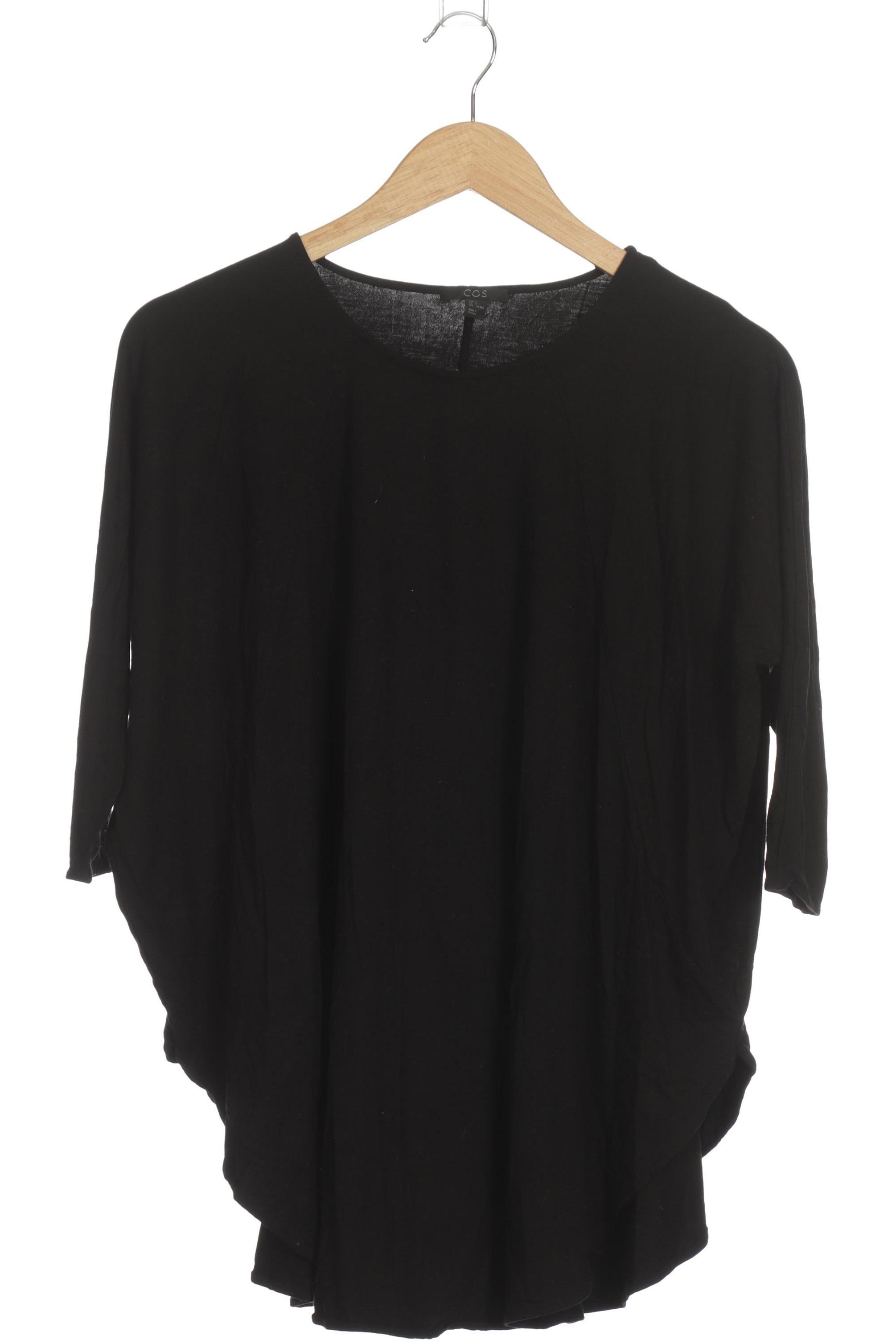

COS Damen Langarmshirt, schwarz, Gr.