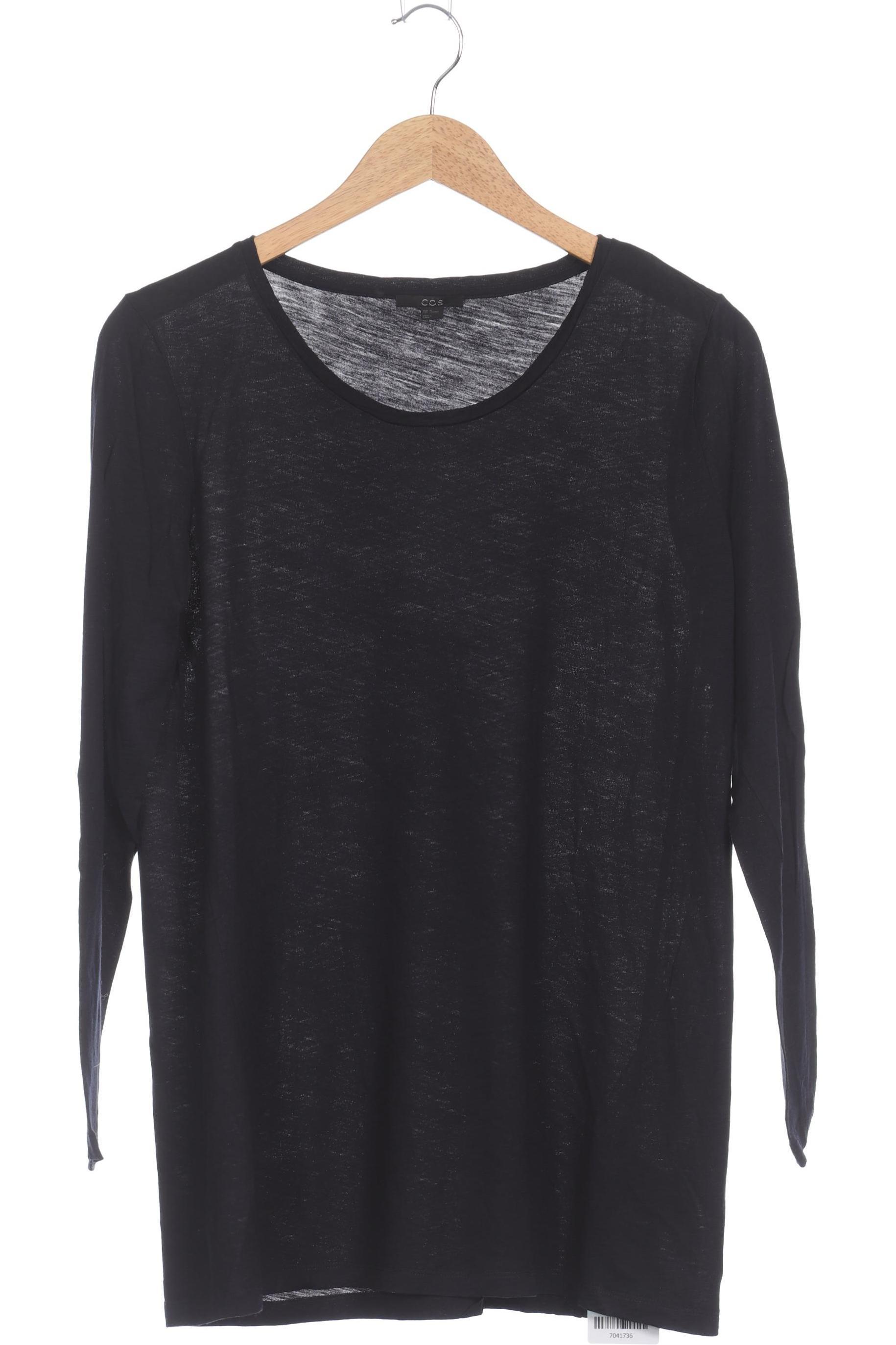 

COS Damen Langarmshirt, blau, Gr.