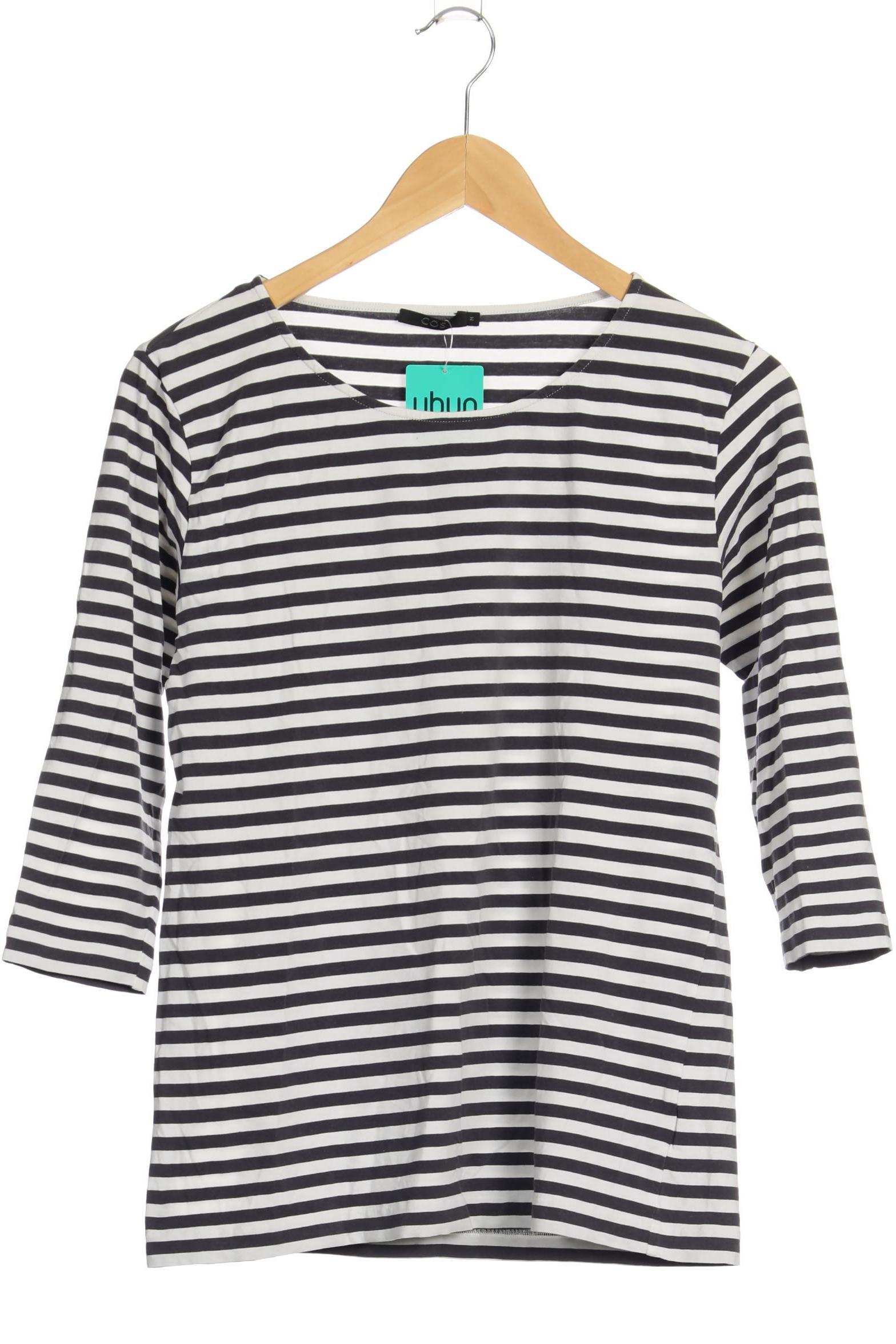 

COS Damen Langarmshirt, blau, Gr.