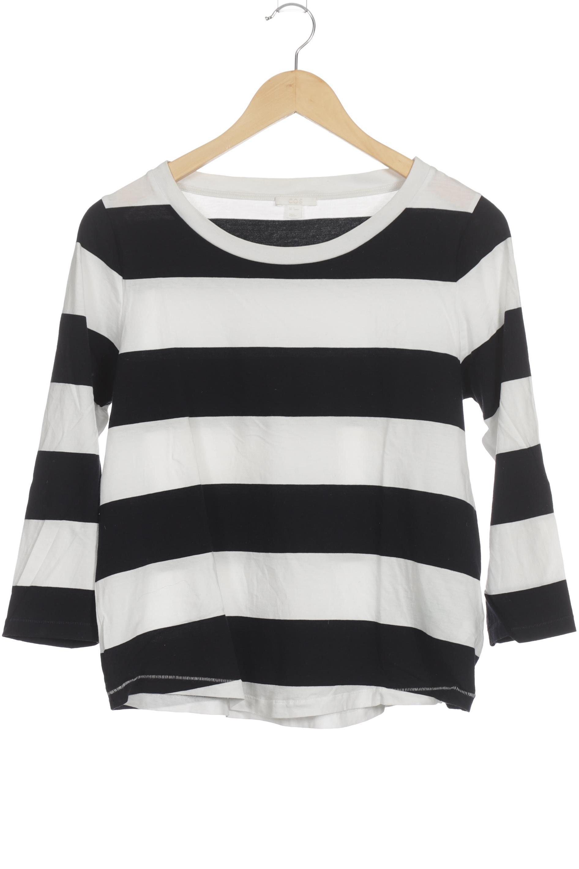 

COS Damen Langarmshirt, blau, Gr.