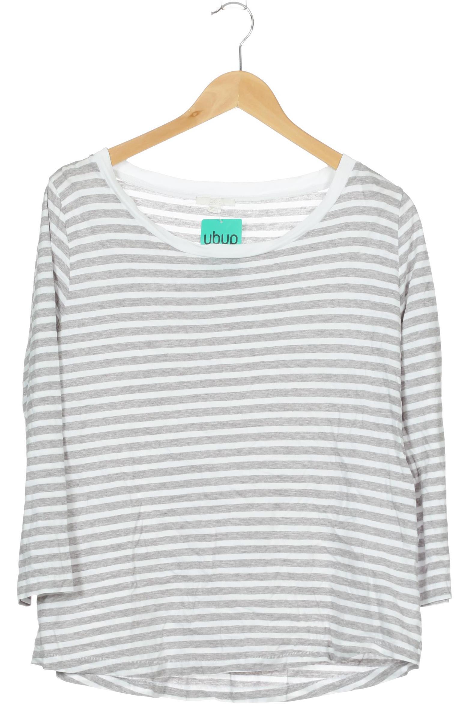 

COS Damen Langarmshirt, grau, Gr.