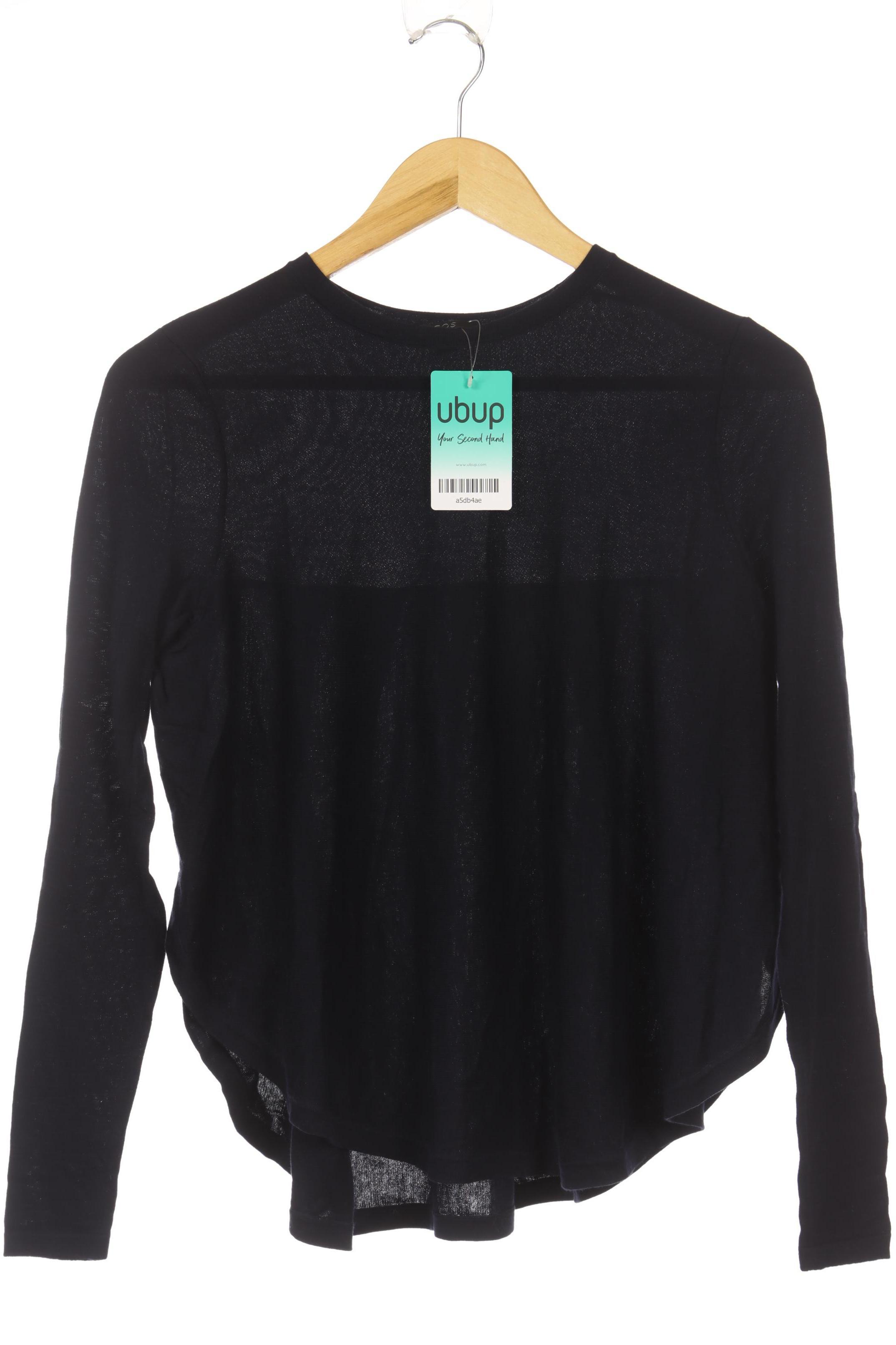 

COS Damen Langarmshirt, blau, Gr.
