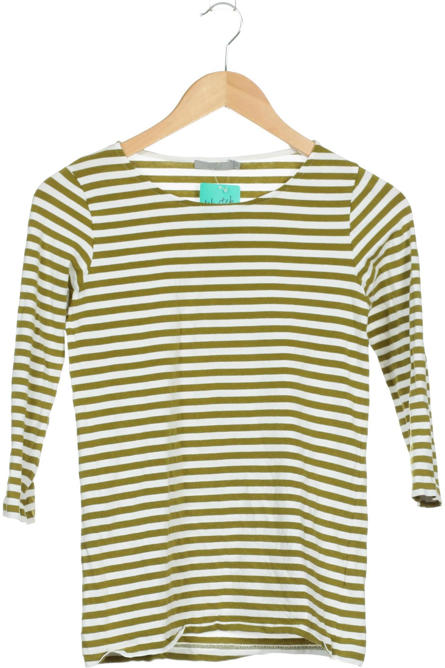 

COS Damen Langarmshirt, grün, Gr.