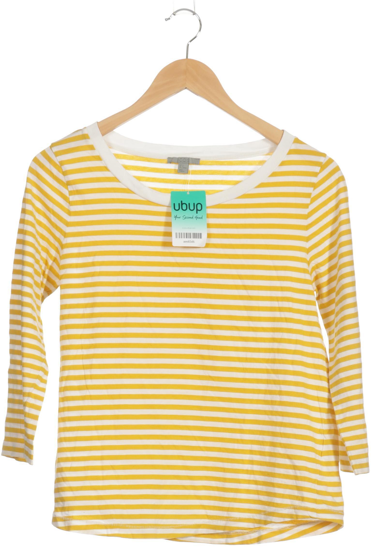 

COS Damen Langarmshirt, gelb, Gr.