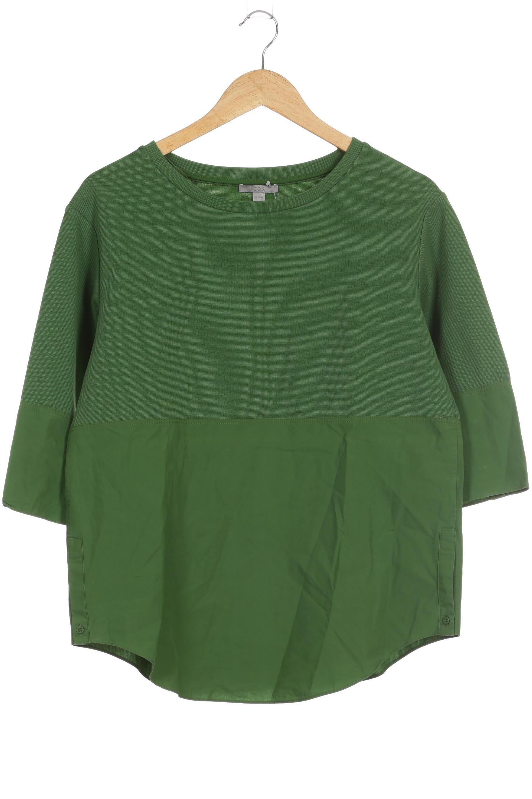 

COS Damen Langarmshirt, grün, Gr.