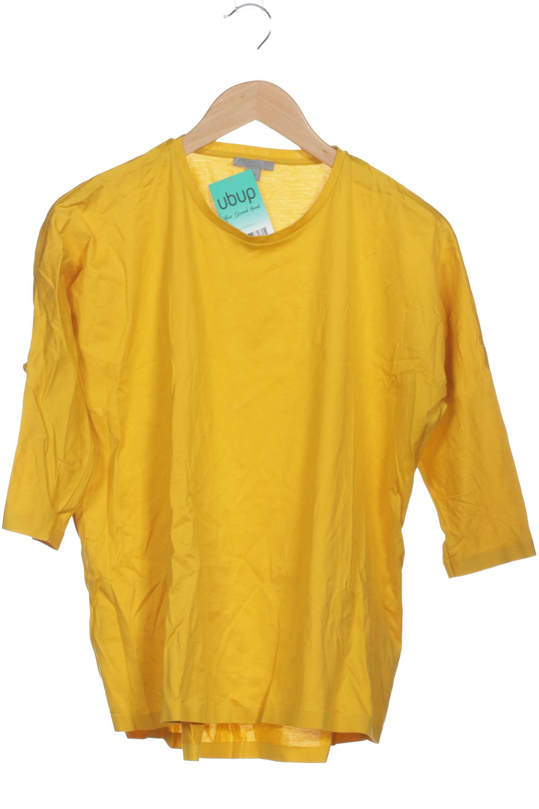 

COS Damen Langarmshirt, gelb, Gr.