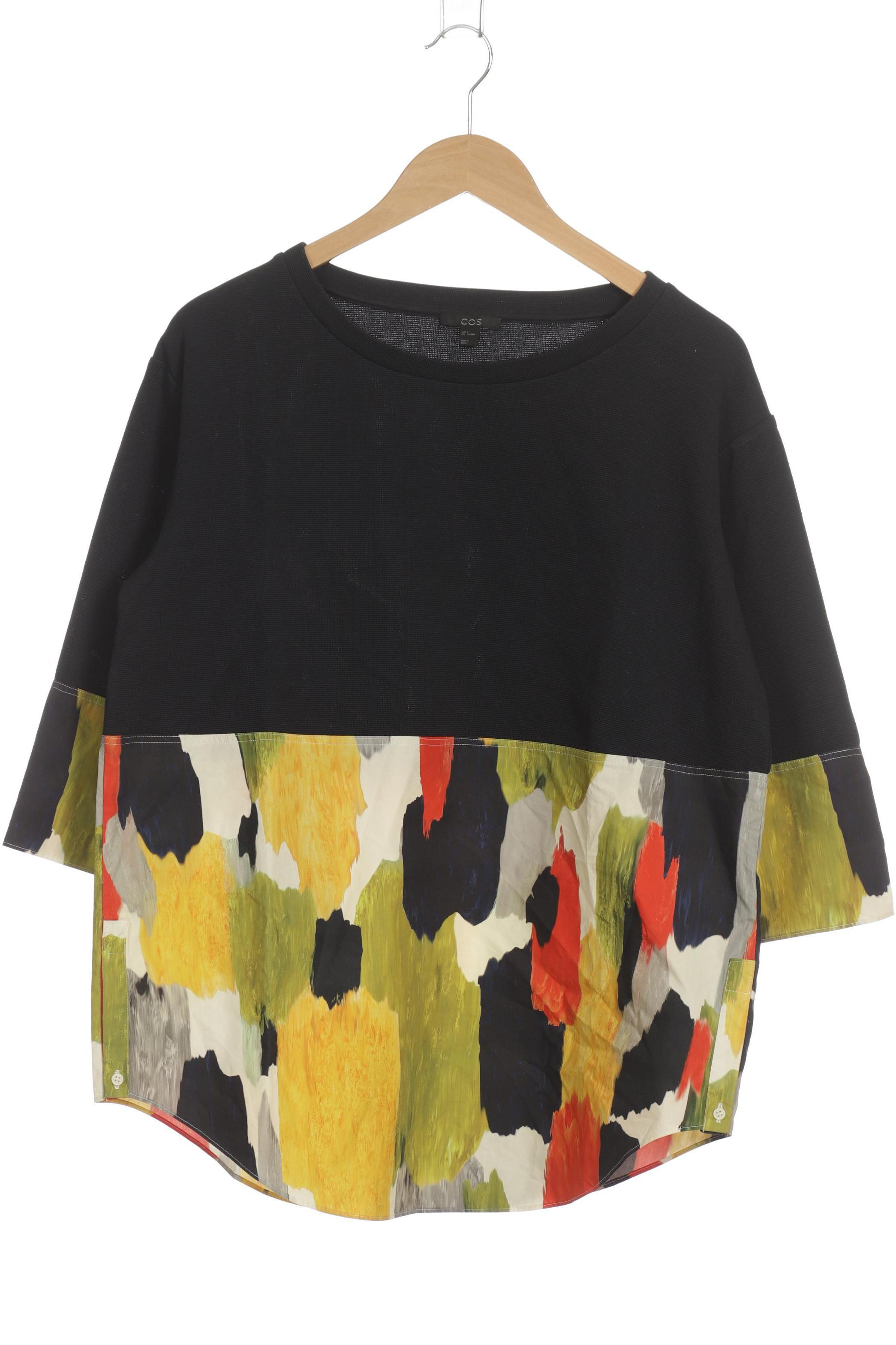 

COS Damen Langarmshirt, blau, Gr.