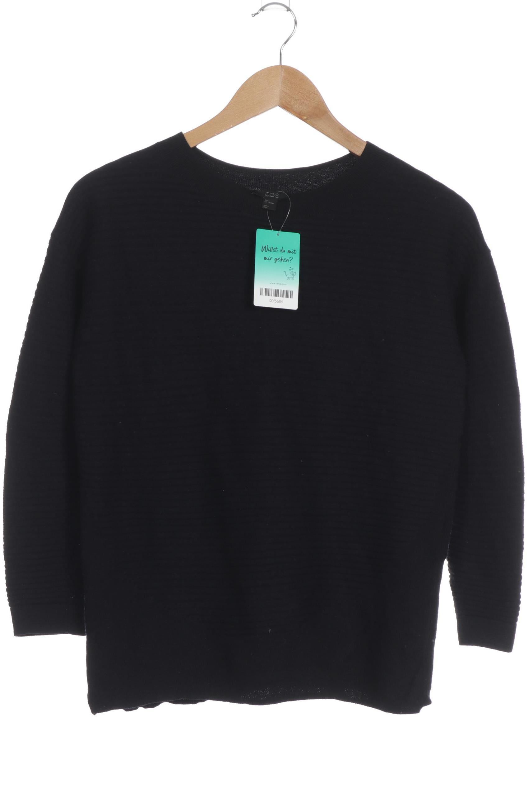 

COS Damen Pullover, schwarz, Gr.