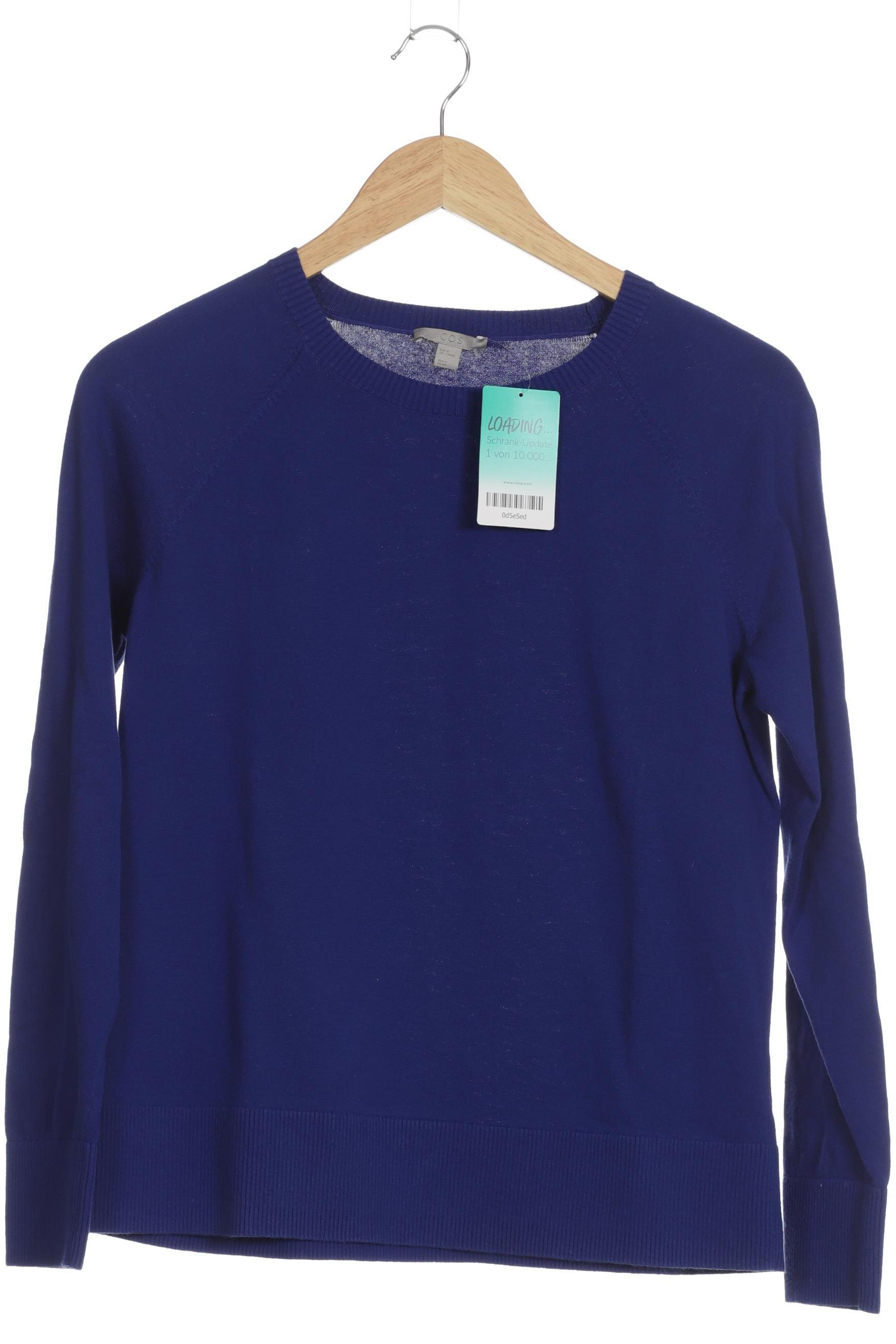 

COS Damen Pullover, blau, Gr.