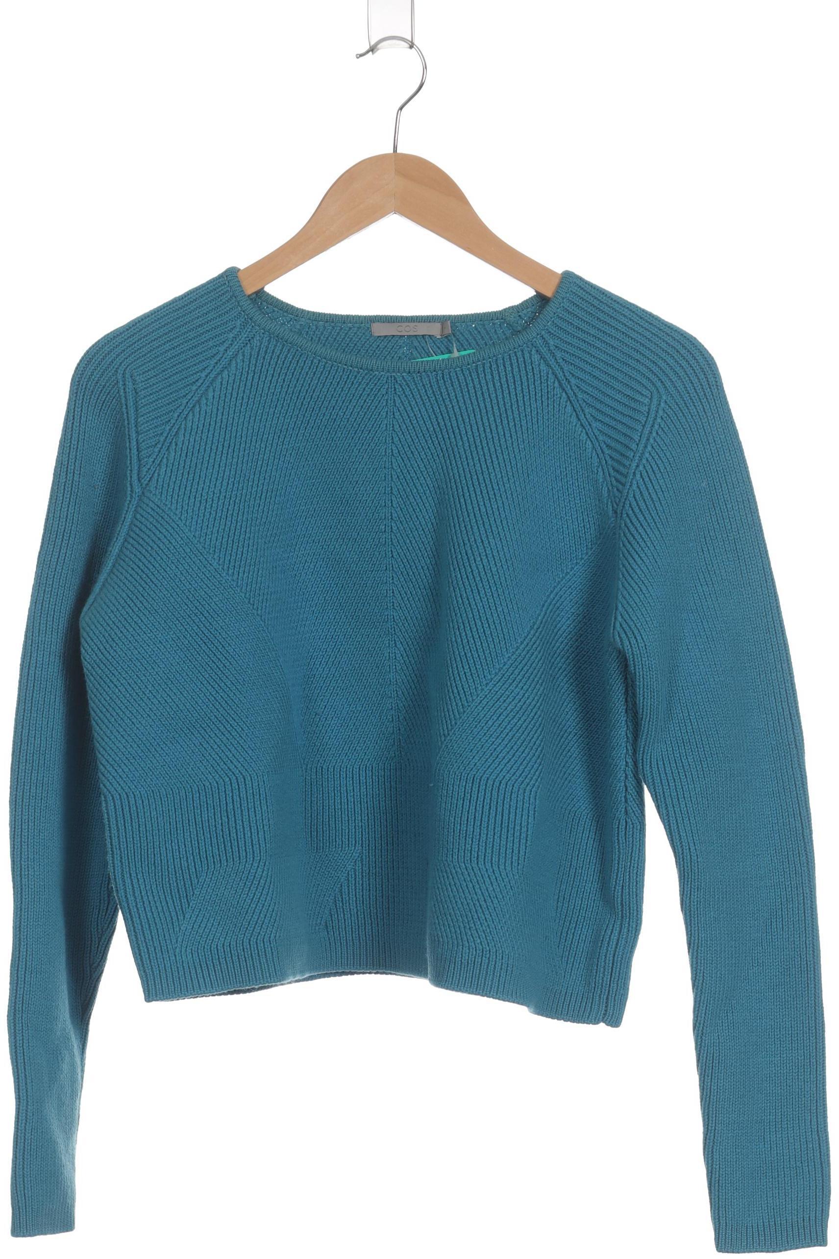 

COS Damen Pullover, blau, Gr.