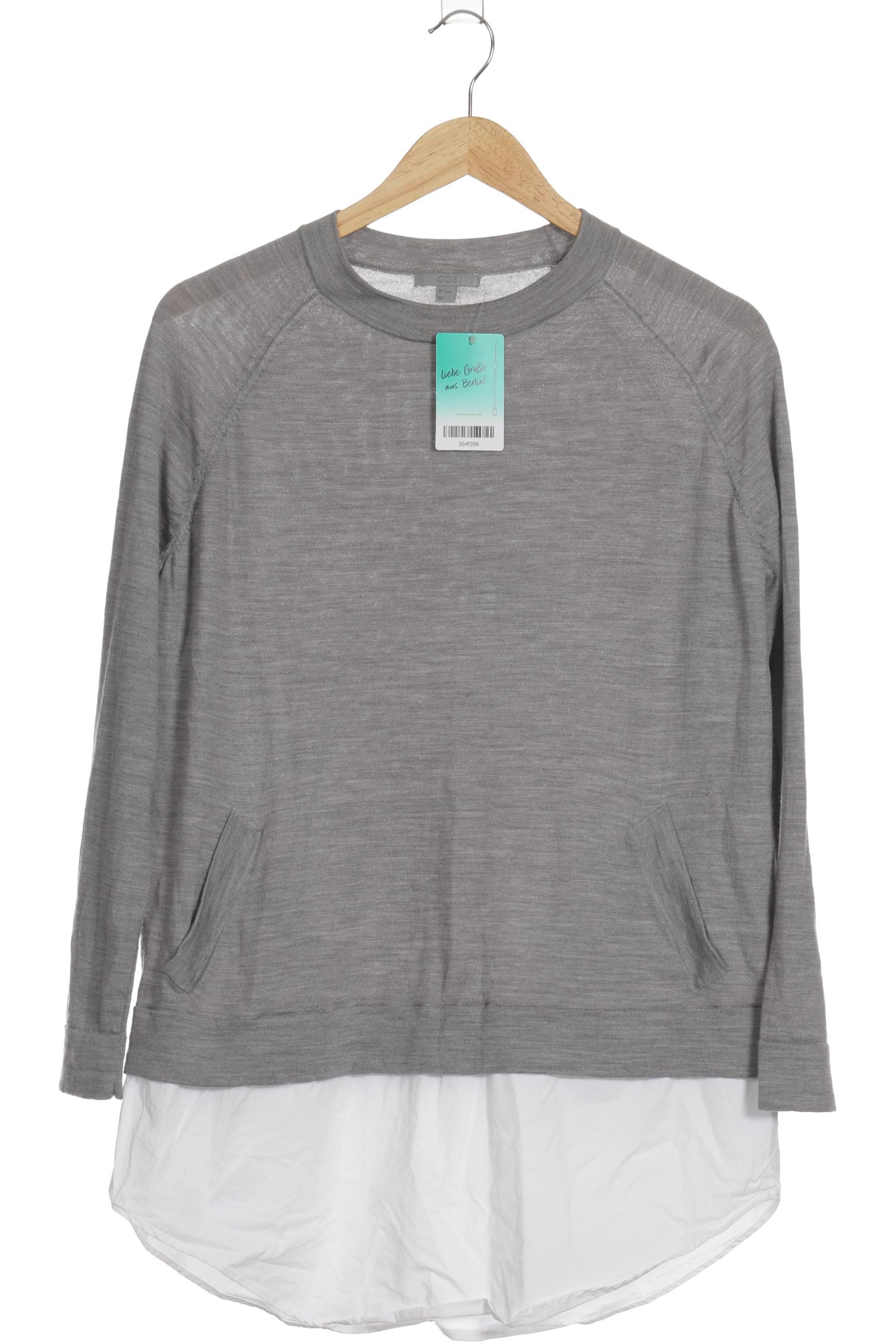 

COS Damen Pullover, grau, Gr.