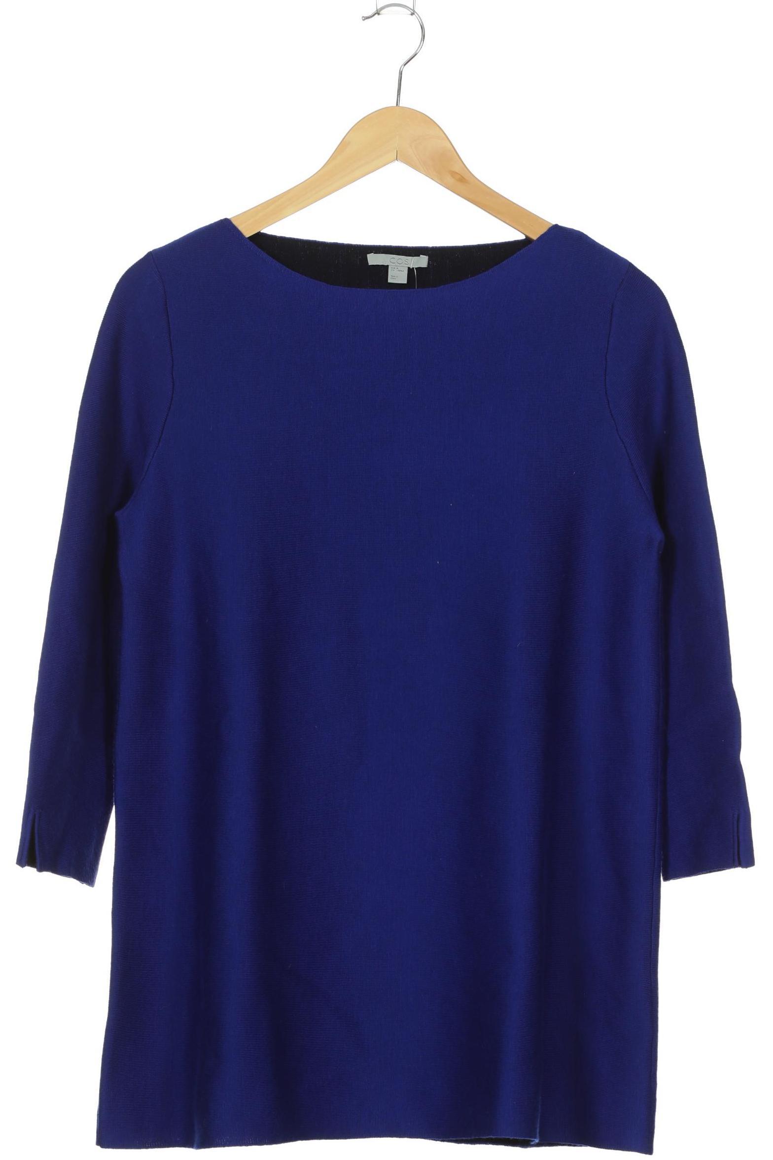 

COS Damen Pullover, blau, Gr.