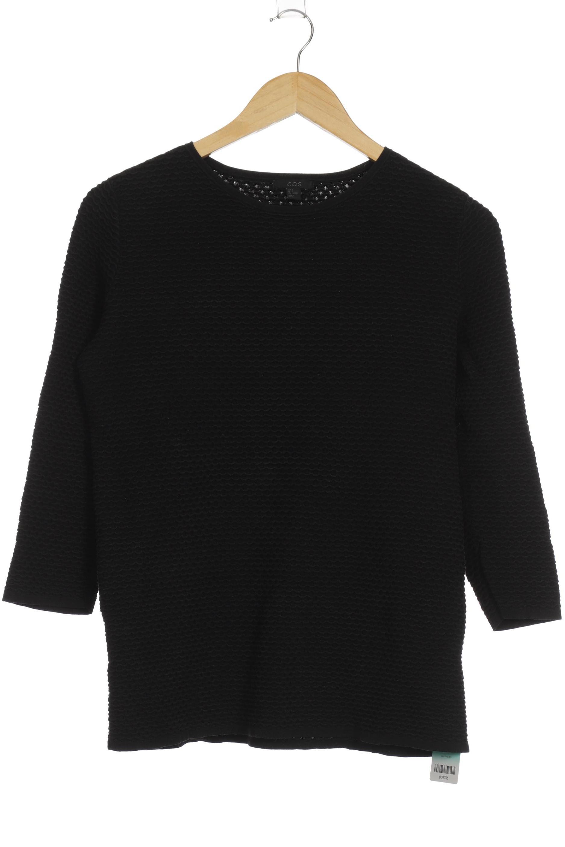 

COS Damen Sweatshirt, schwarz, Gr.