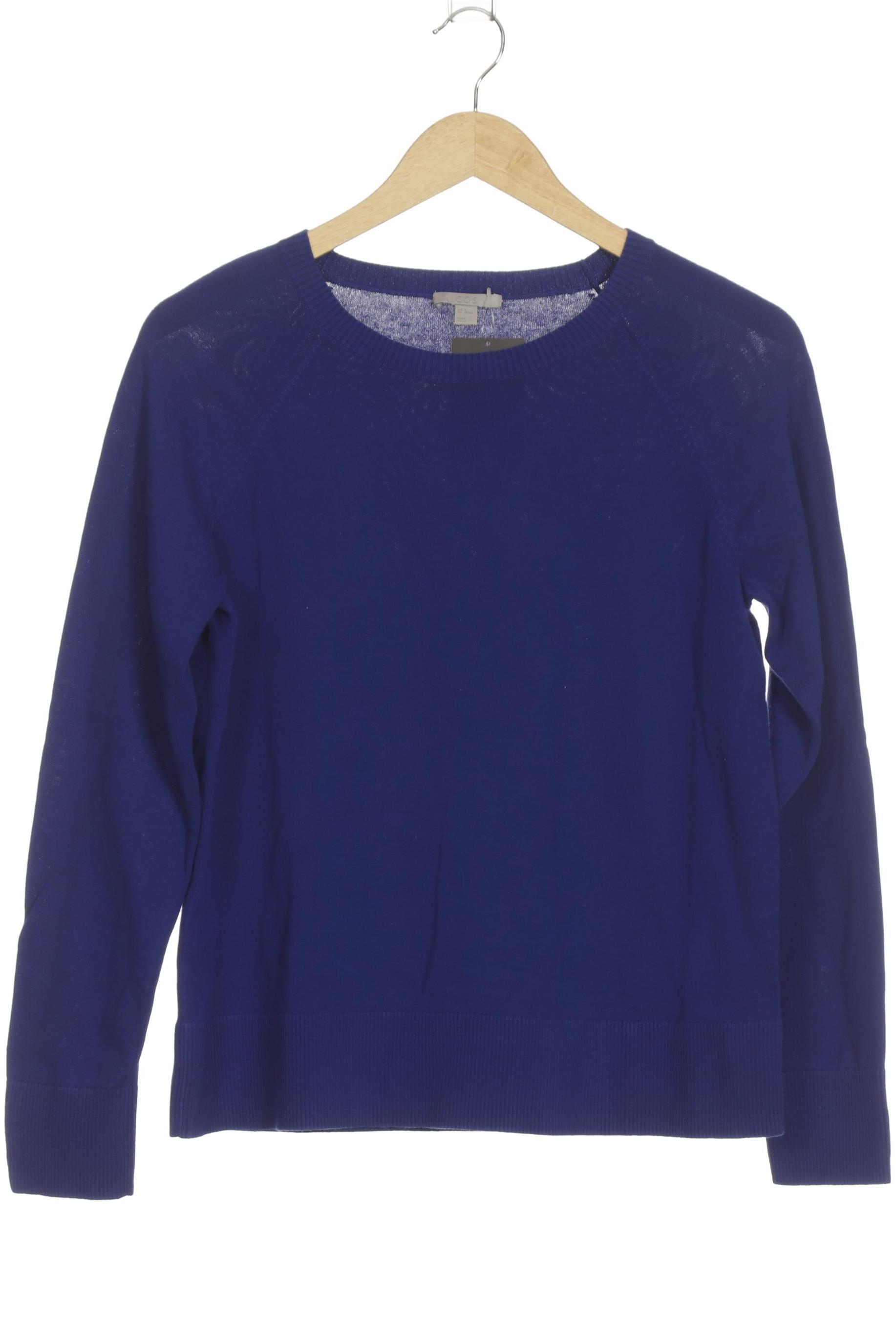 

COS Damen Pullover, blau, Gr.