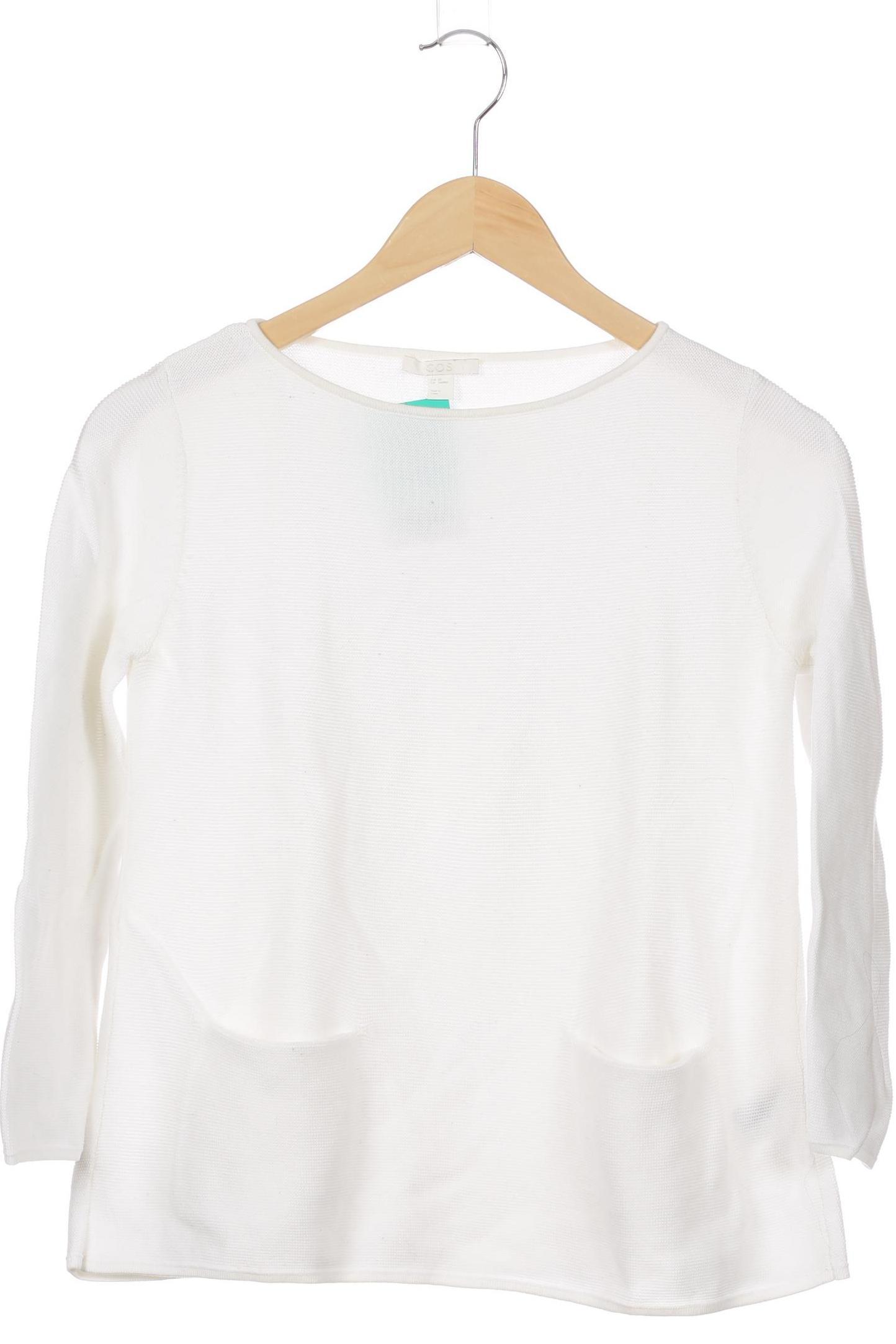 

COS Damen Pullover, weiß, Gr.