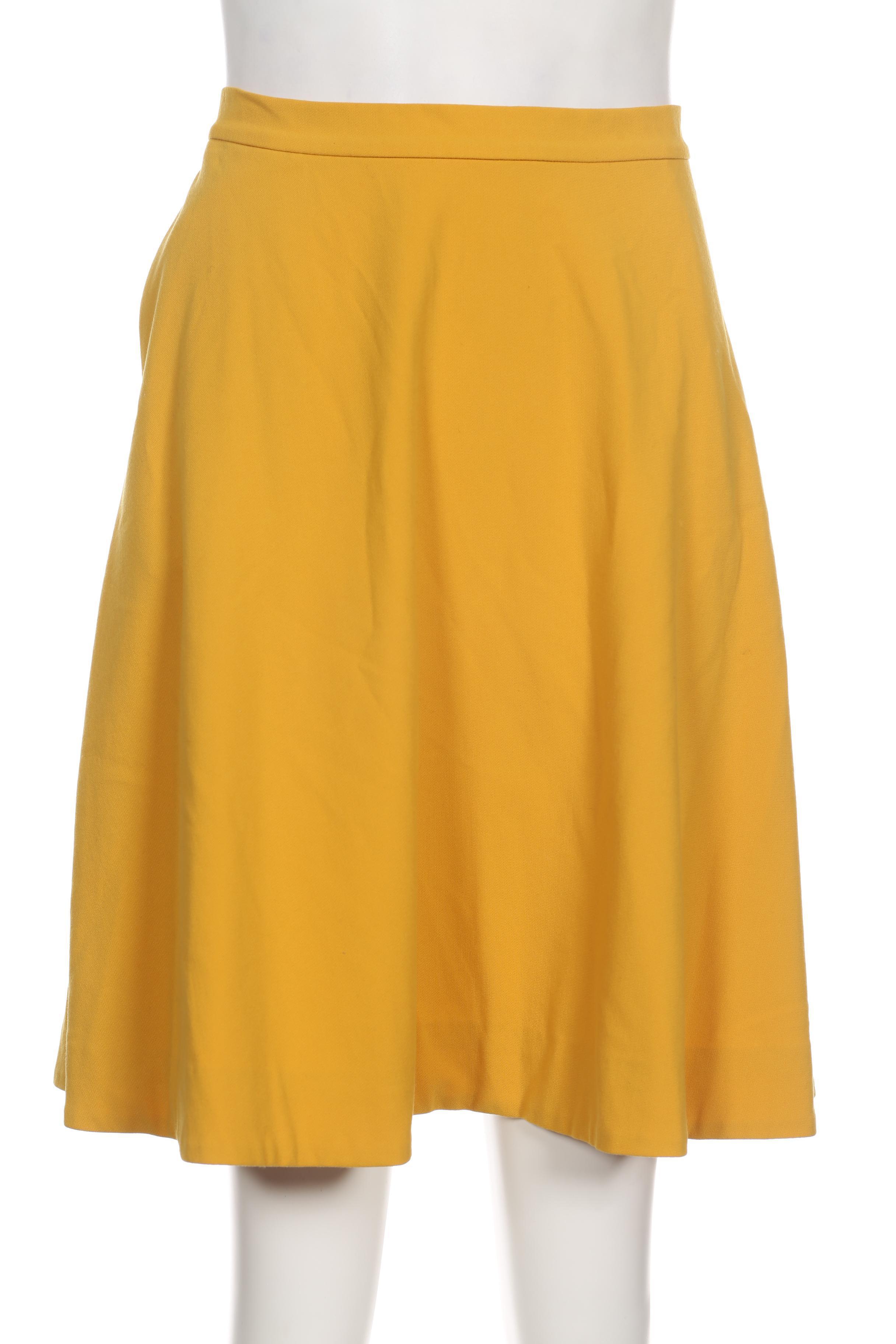 

COS Damen Rock, gelb, Gr. 38