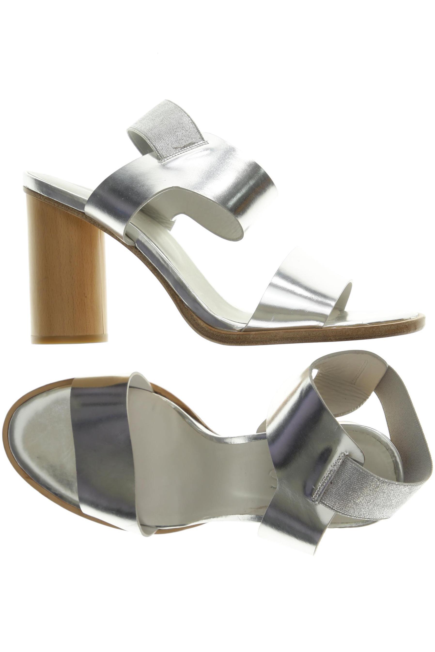 

COS Damen Sandale, silber, Gr. 39