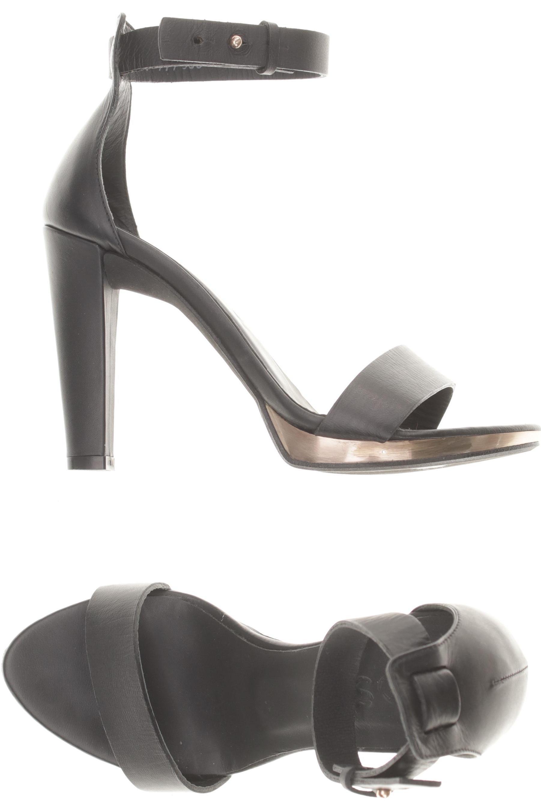 

COS Damen Sandale, schwarz, Gr. 37