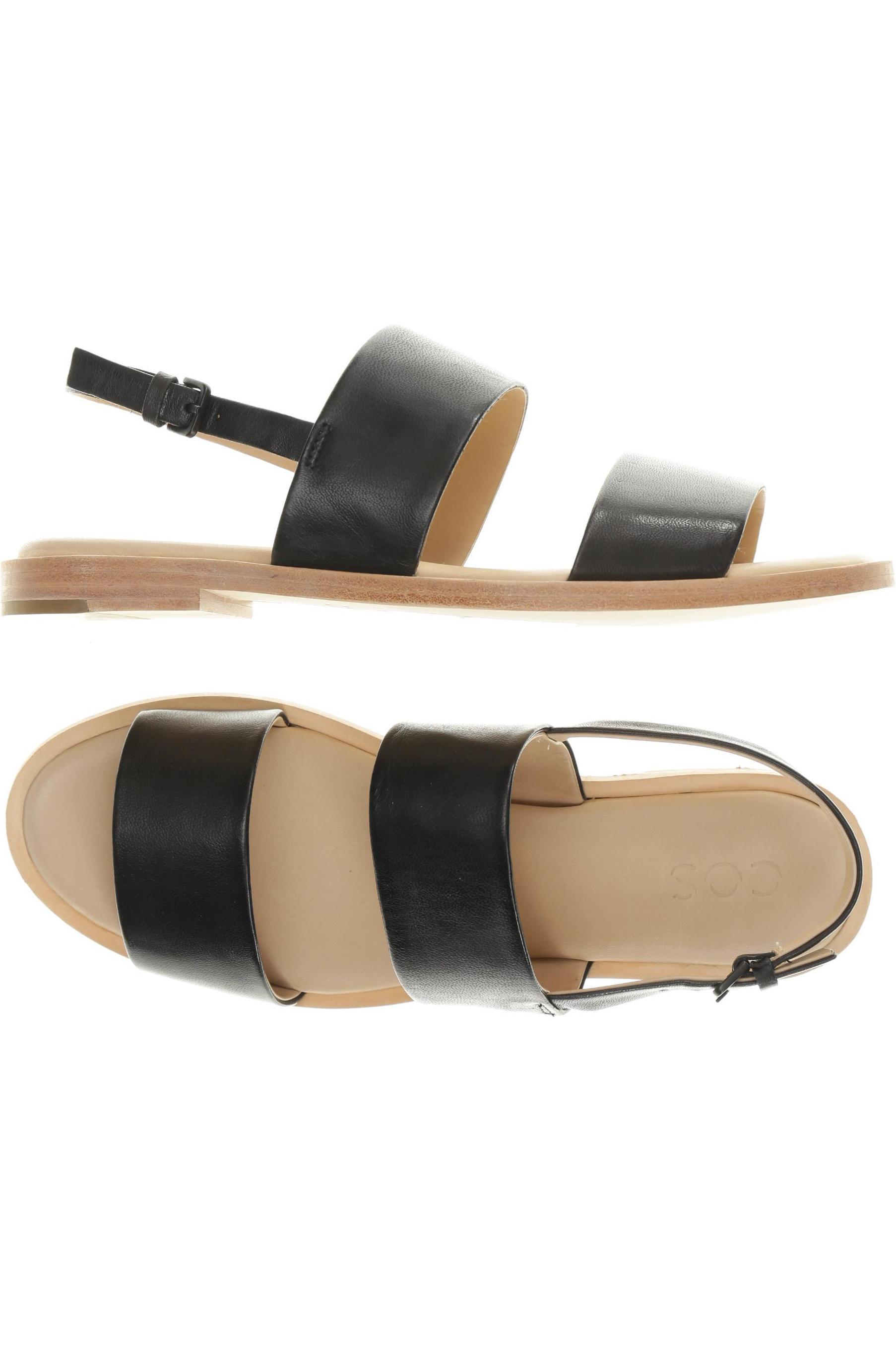 

COS Damen Sandale, schwarz, Gr. 41