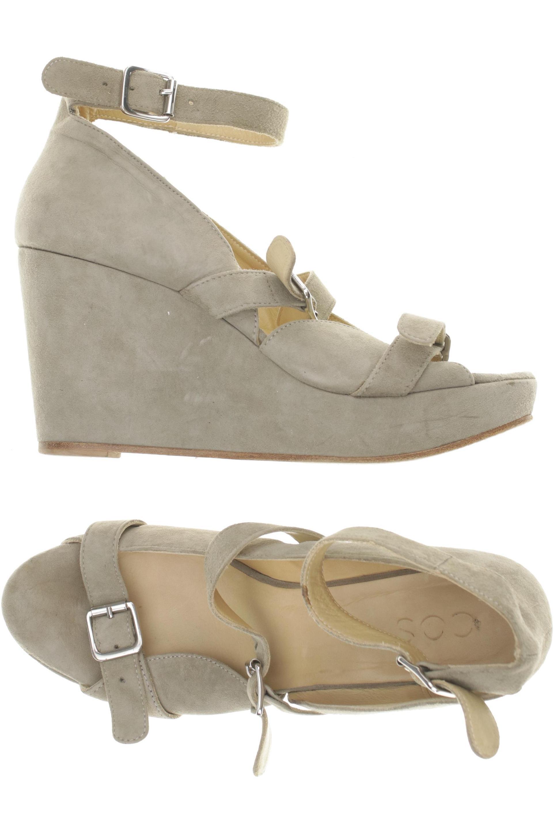 

COS Damen Sandale, grau, Gr. 39