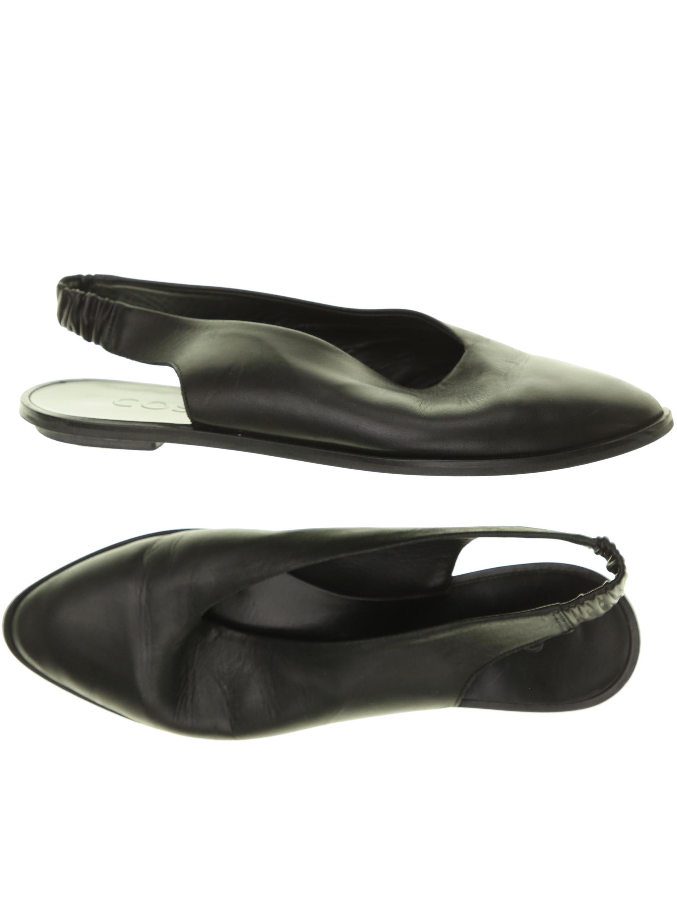 

COS Damen Sandale, schwarz, Gr. 39