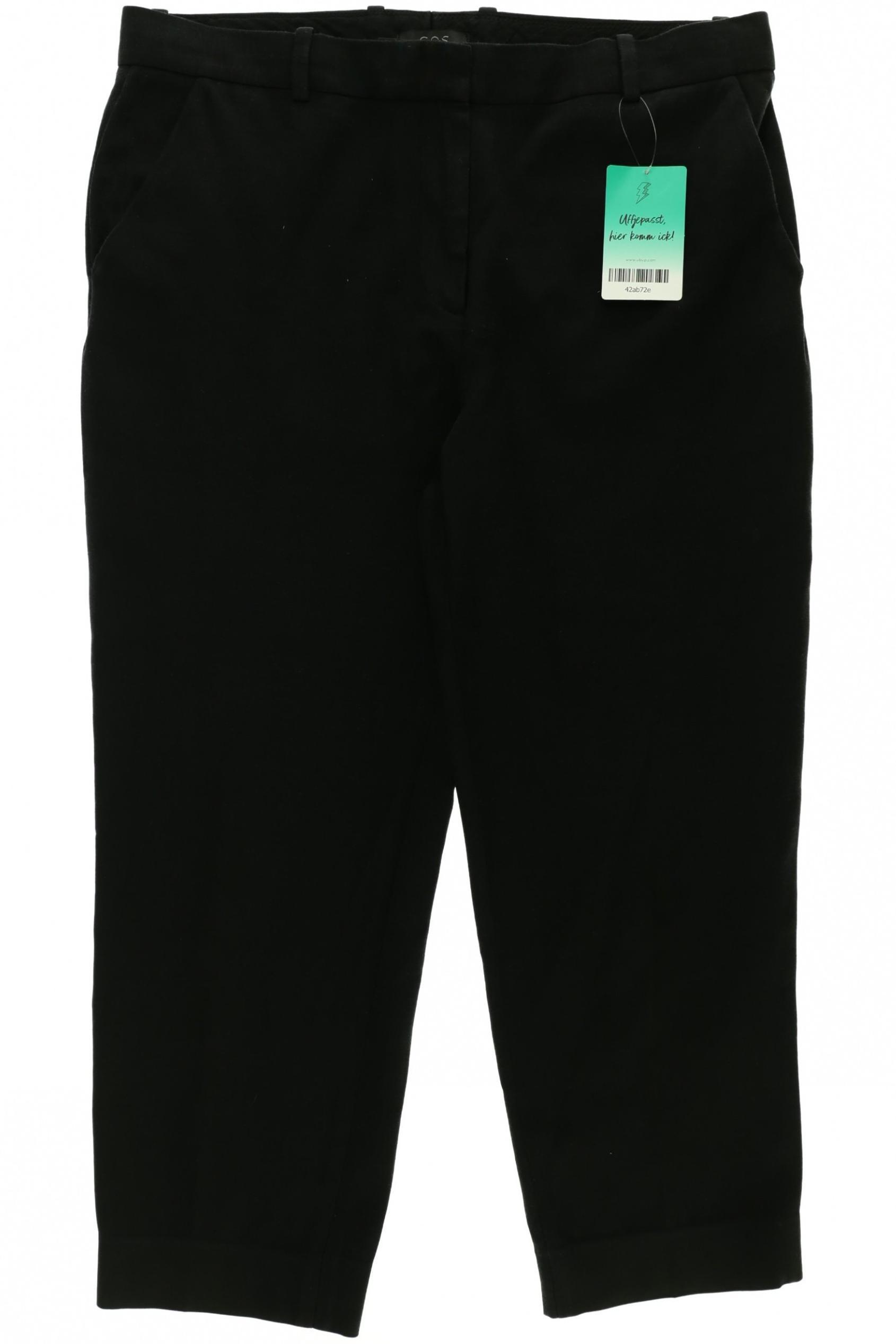 

COS Damen Stoffhose, schwarz, Gr. 38