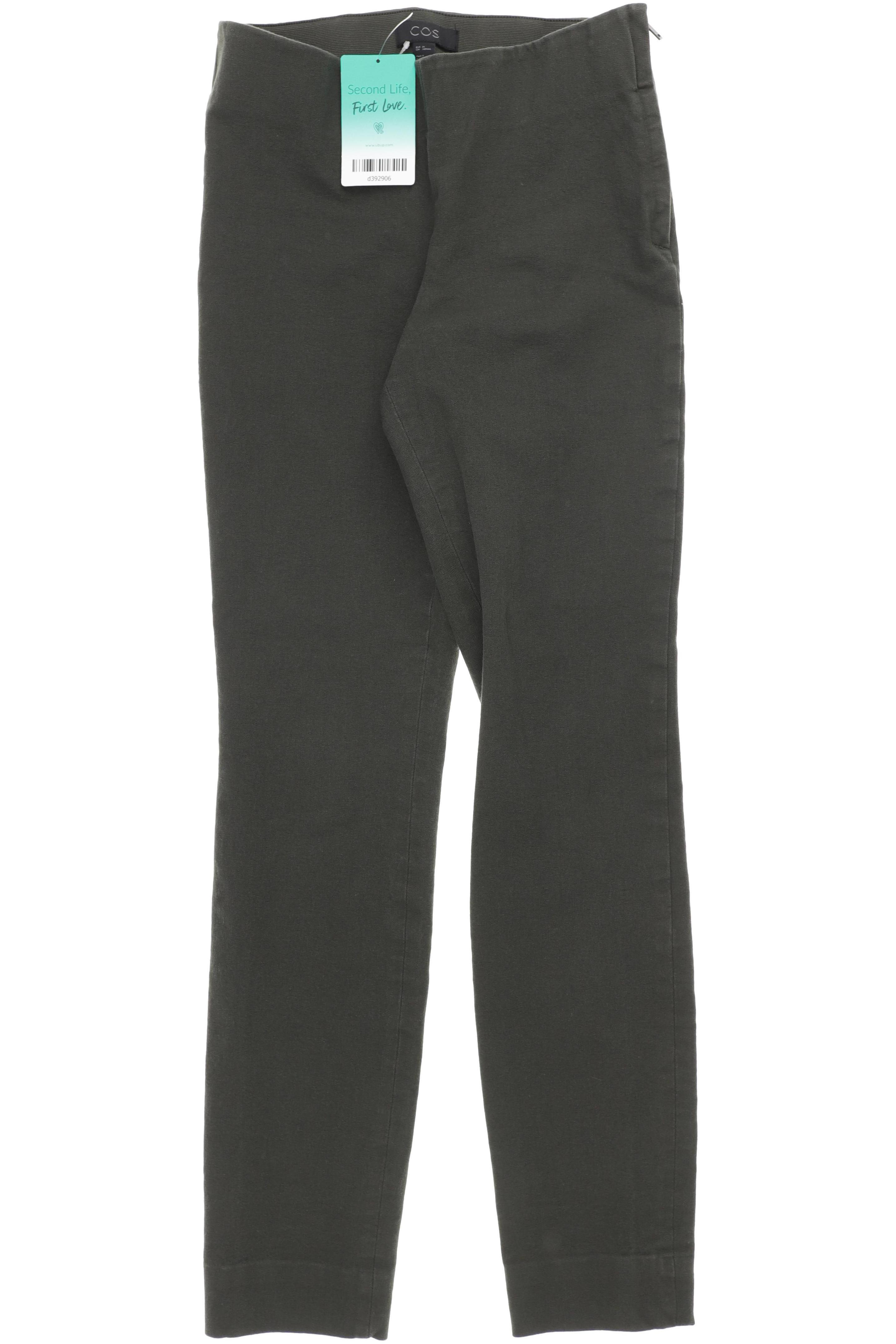 

COS Damen Stoffhose, grün, Gr. 34