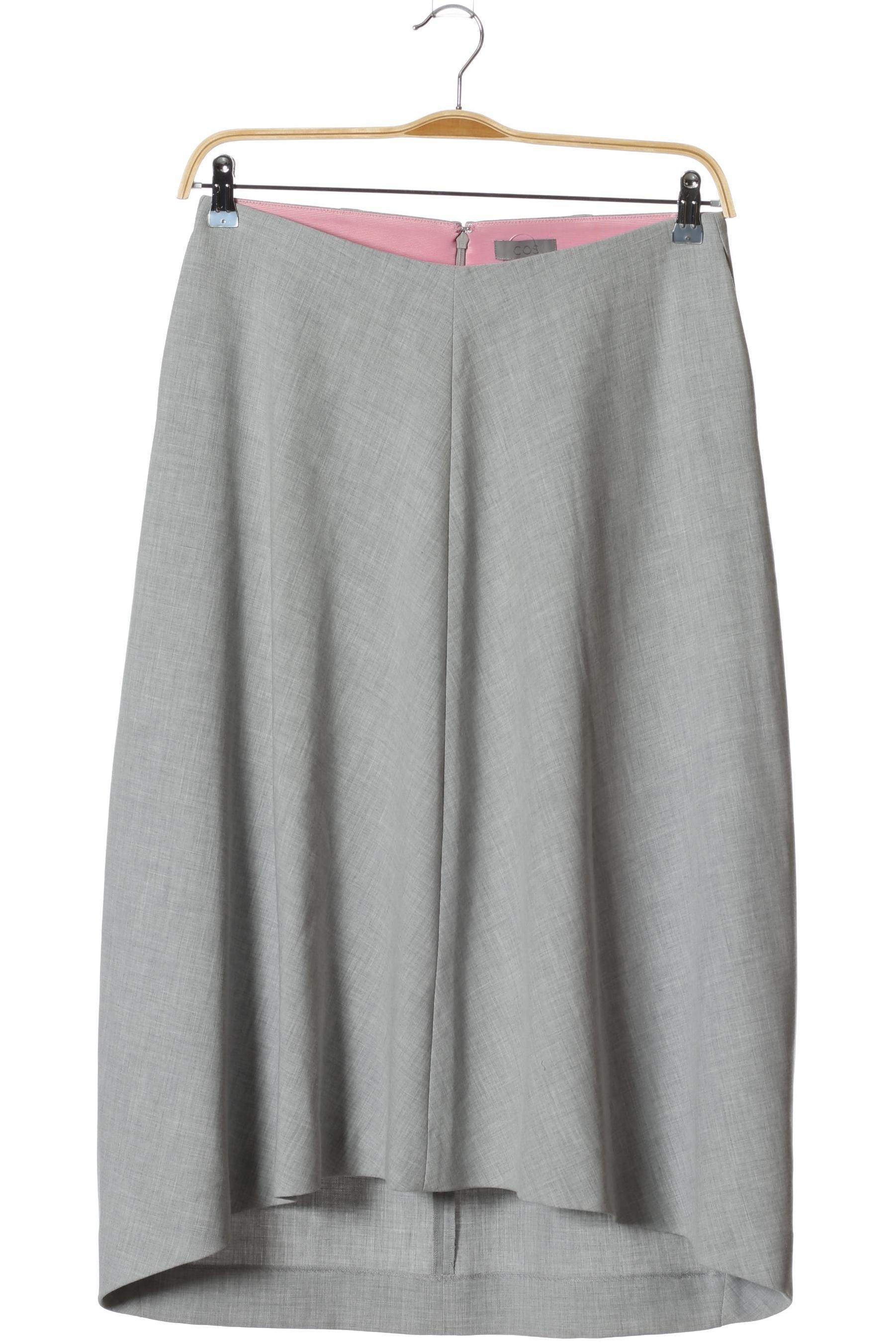 

COS Damen Rock, grau, Gr. 40