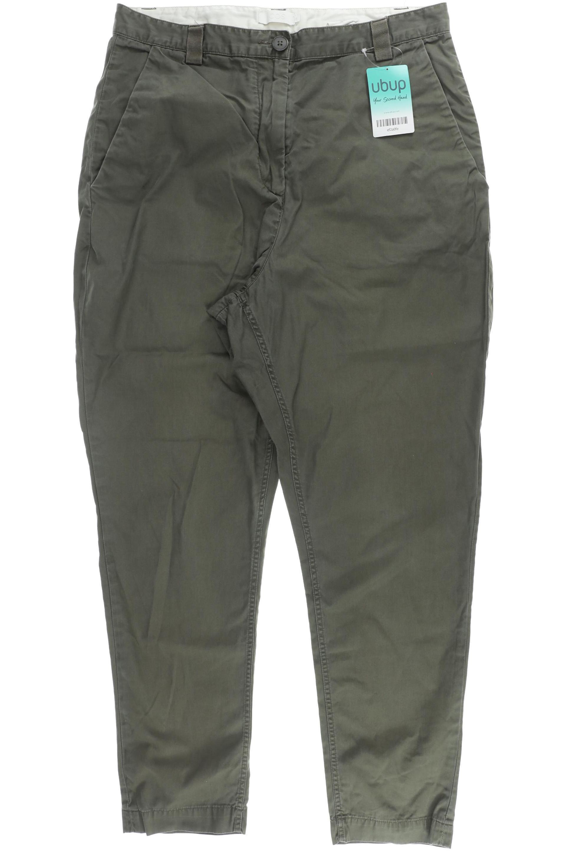 

COS Damen Stoffhose, grün, Gr. 38