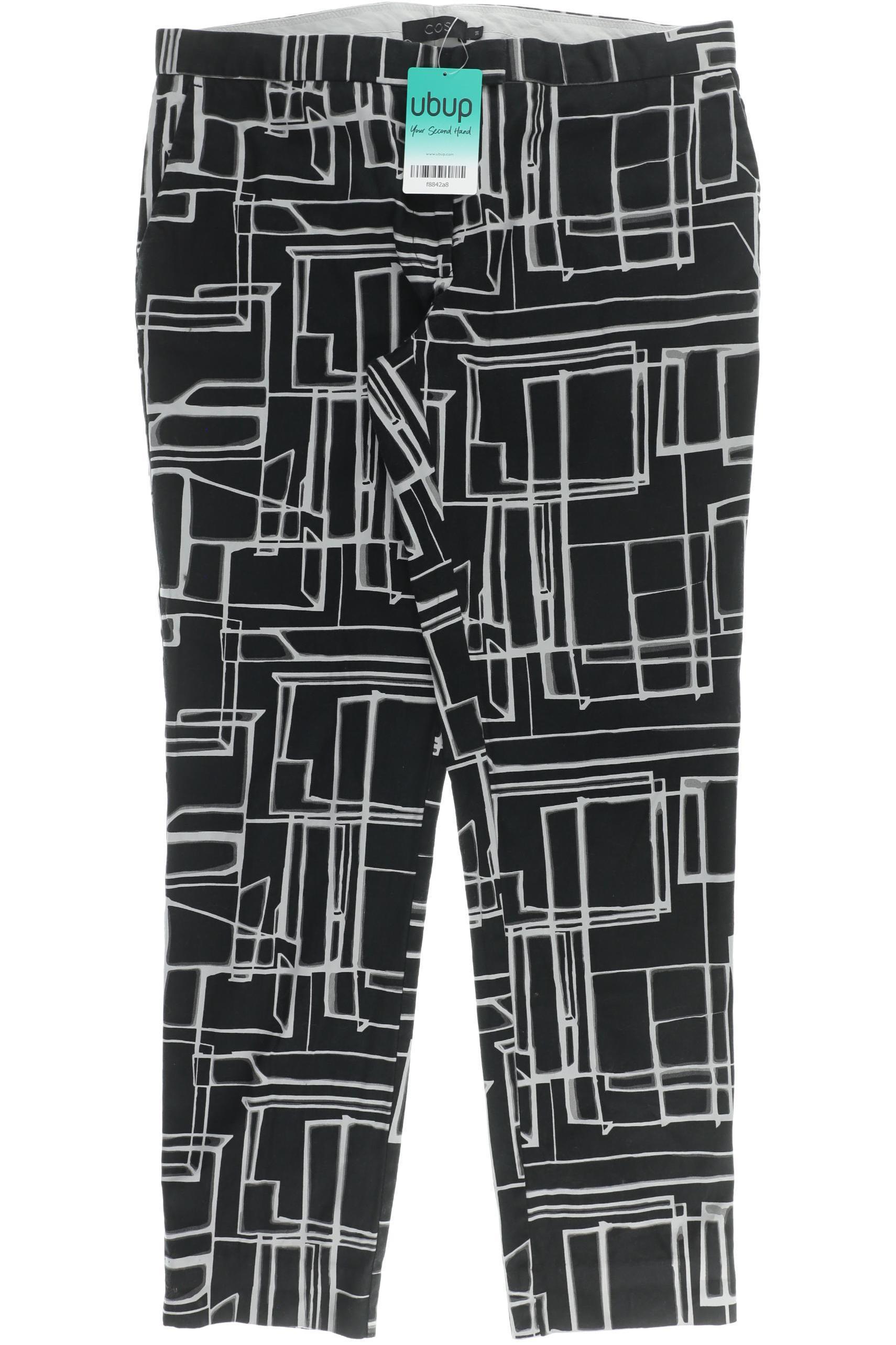

COS Damen Stoffhose, schwarz, Gr. 38