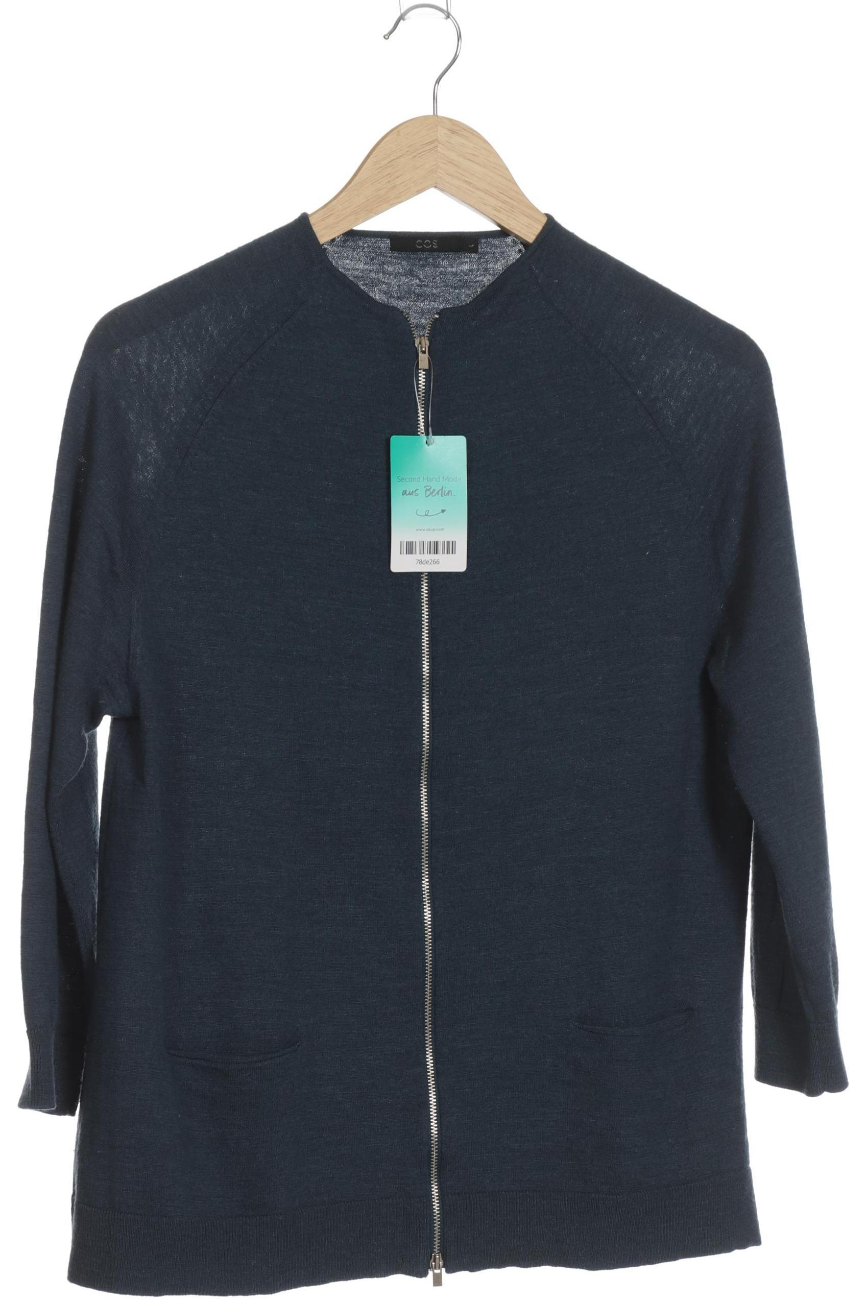 

COS Damen Strickjacke, blau, Gr.