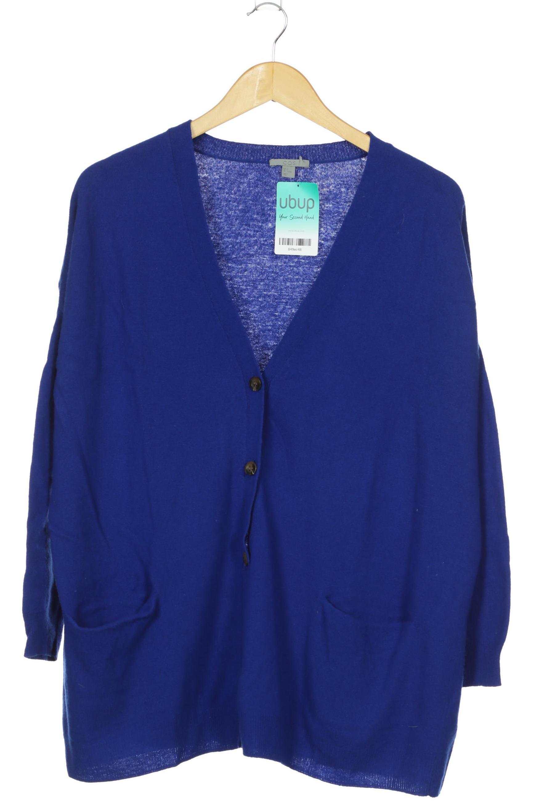 

COS Damen Strickjacke, blau, Gr.