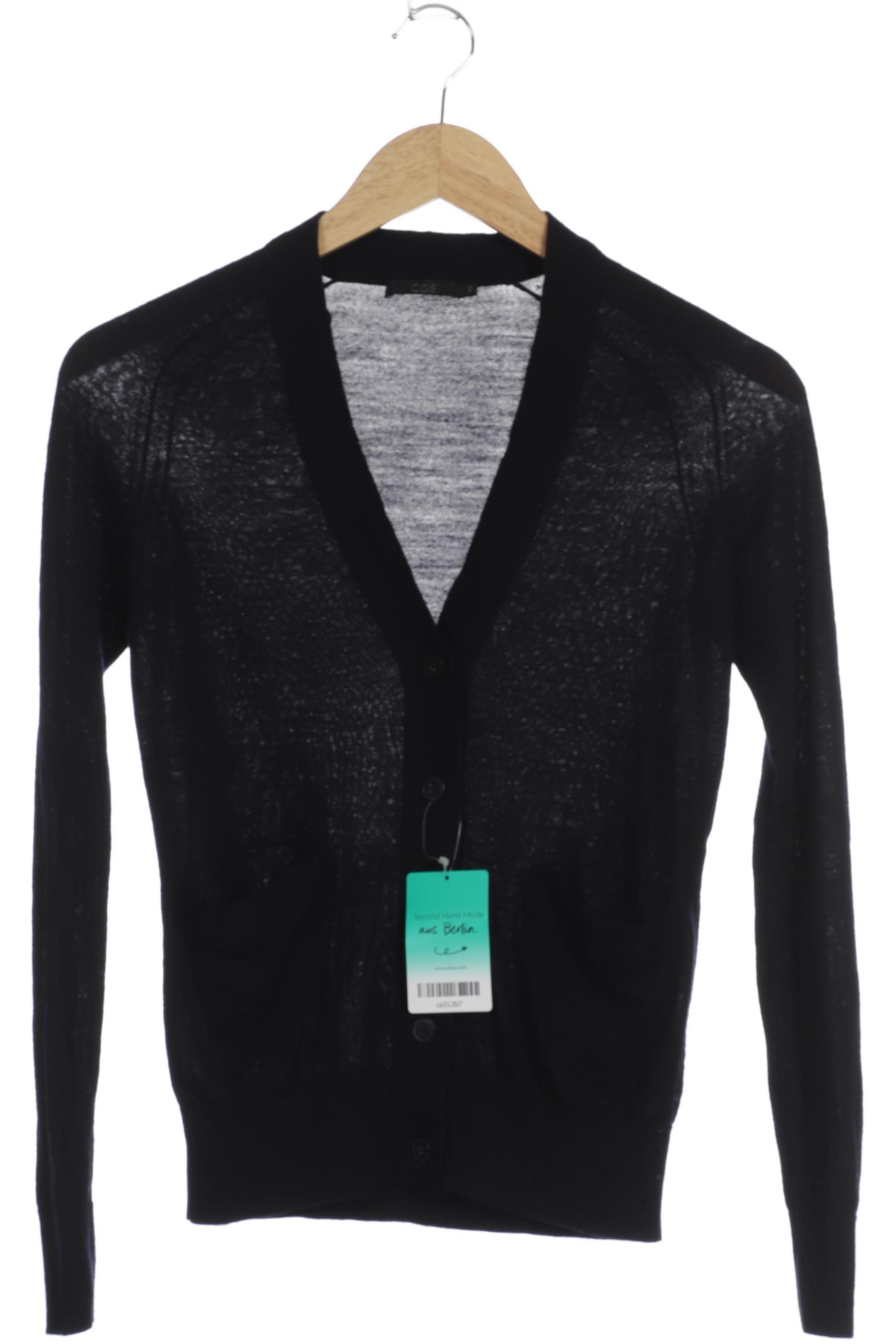 

COS Damen Strickjacke, schwarz, Gr.