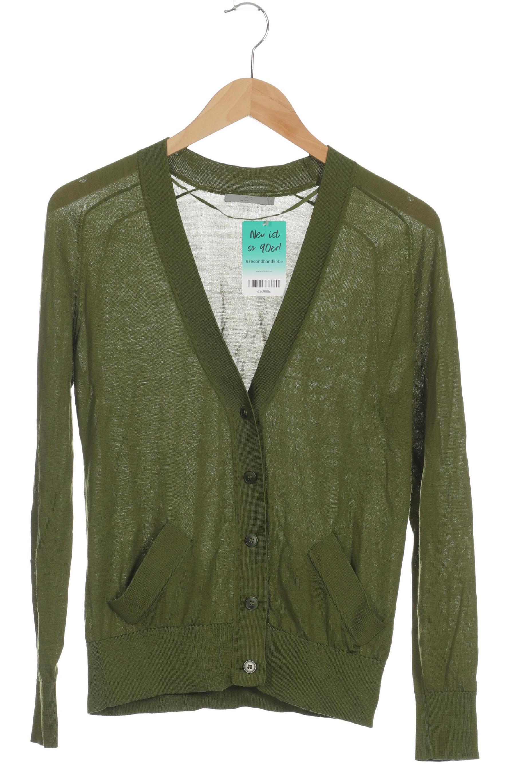 

COS Damen Strickjacke, grün, Gr.