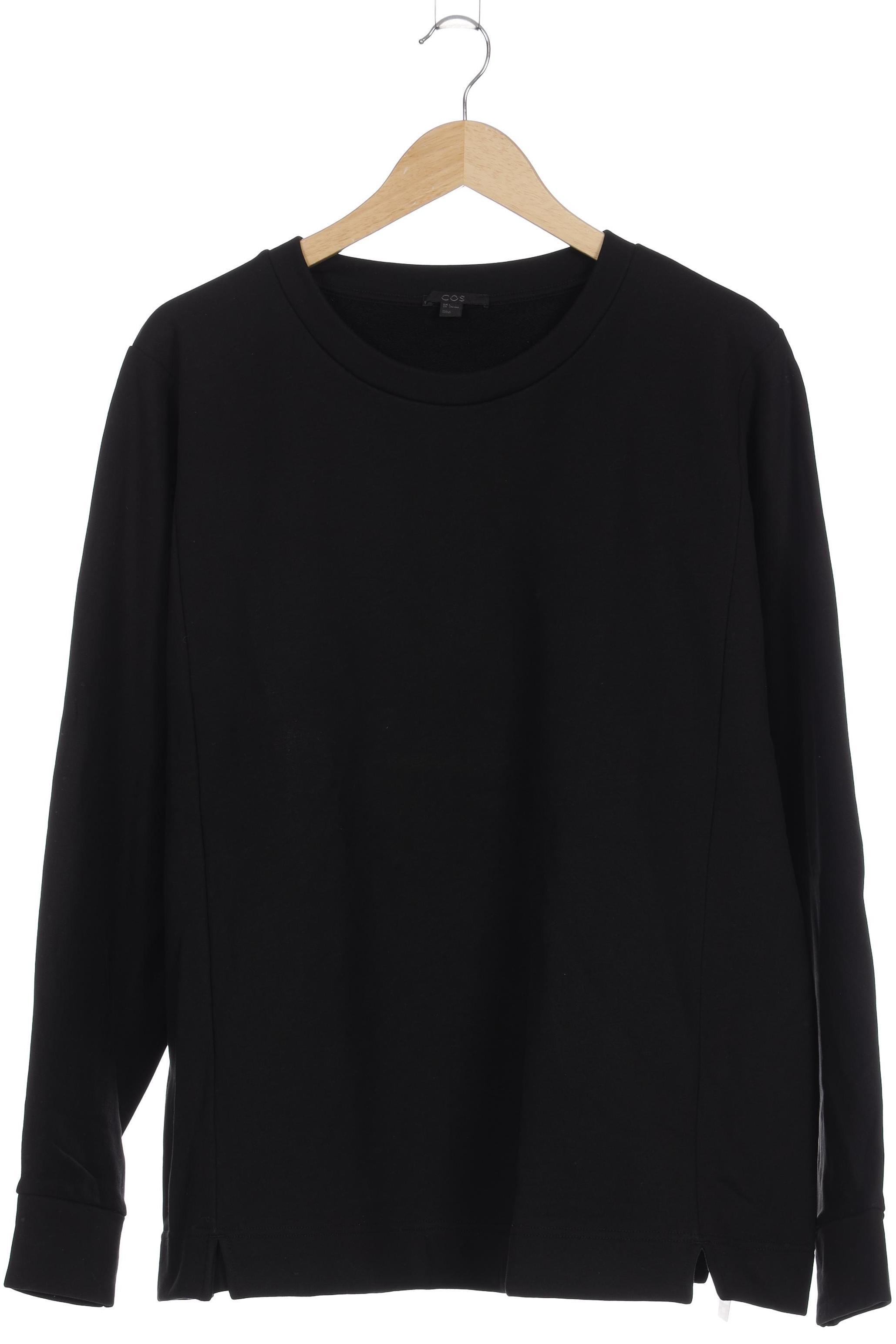 

COS Damen Sweatshirt, schwarz, Gr.
