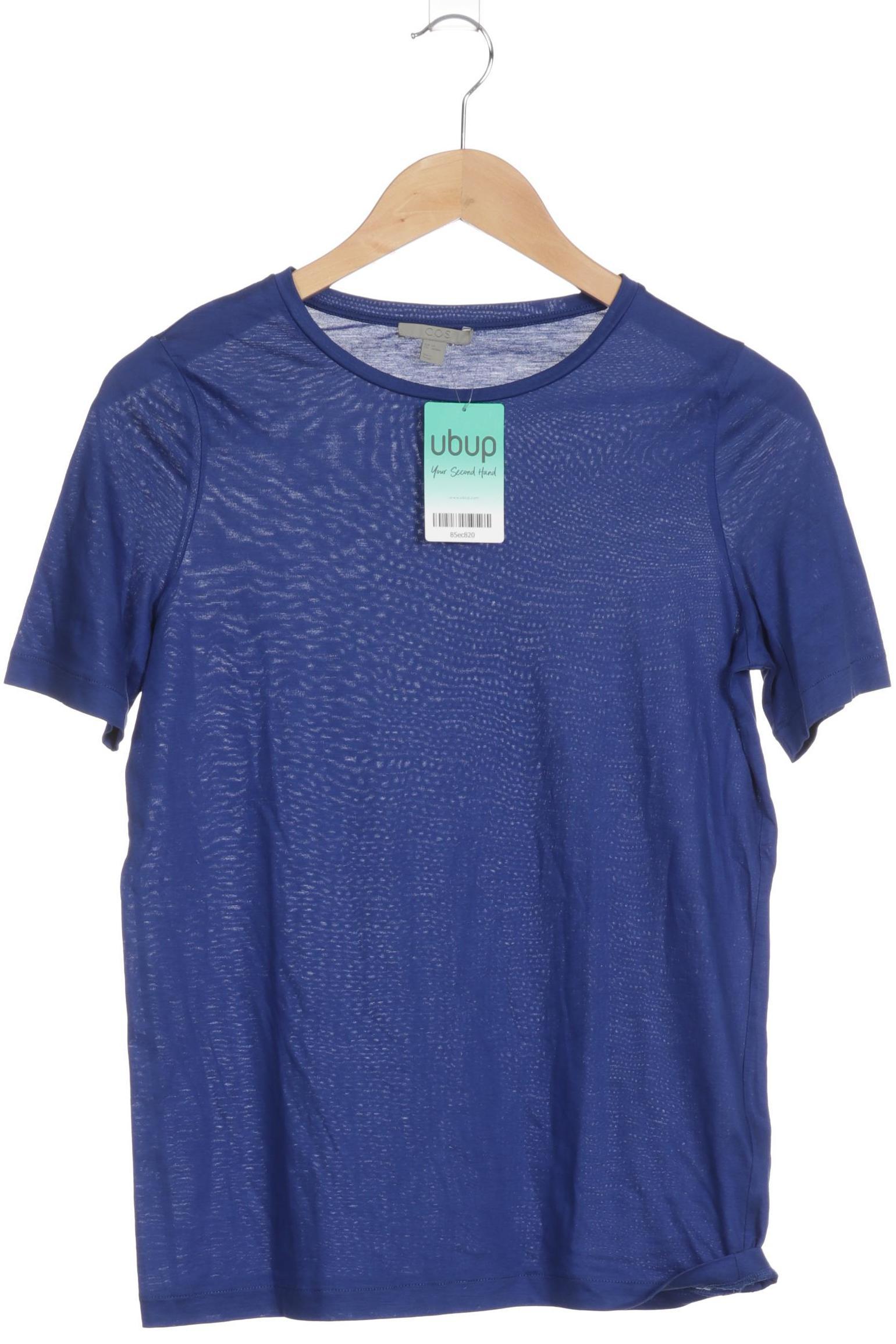 

COS Damen T-Shirt, blau, Gr.