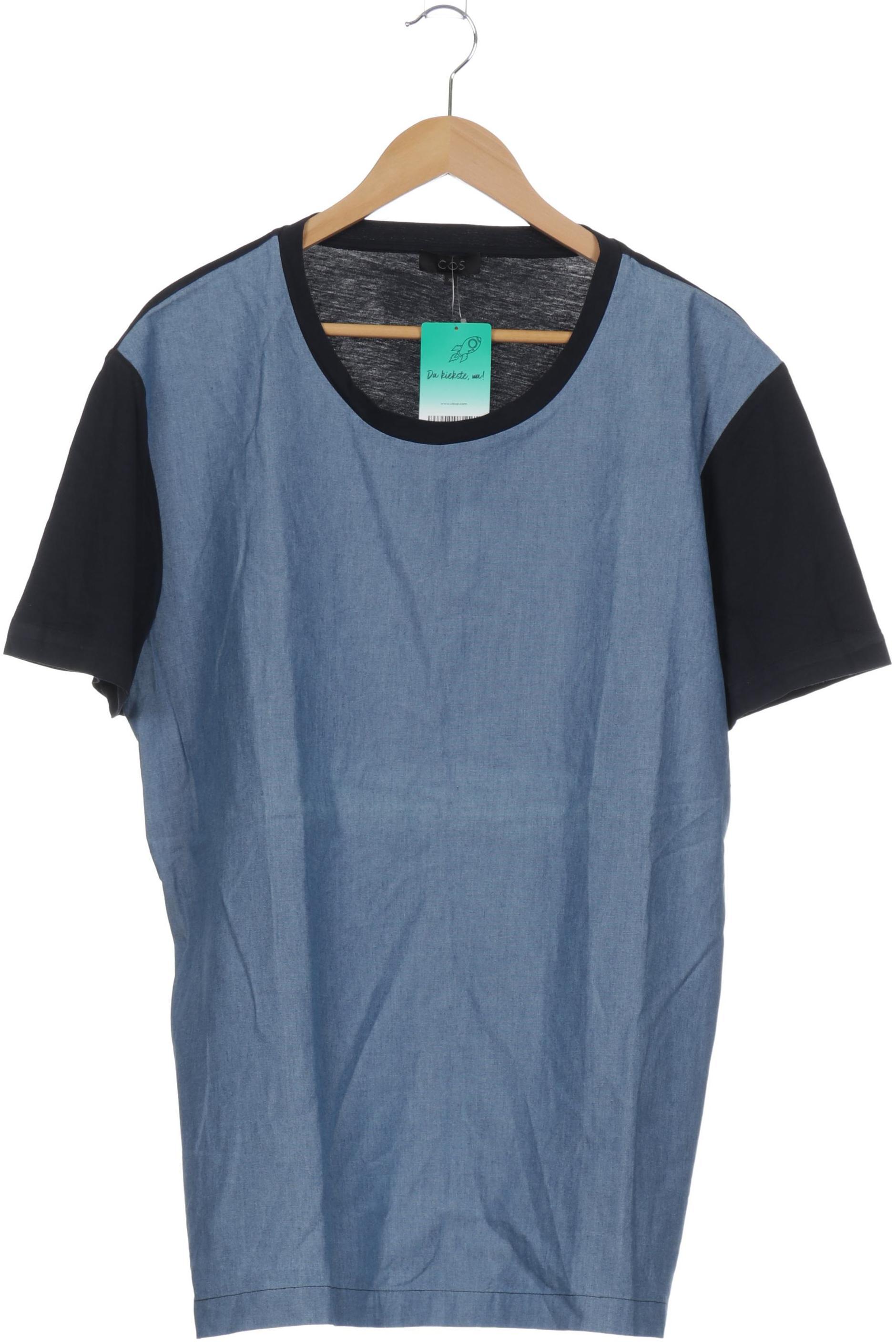 

COS Damen T-Shirt, blau, Gr.
