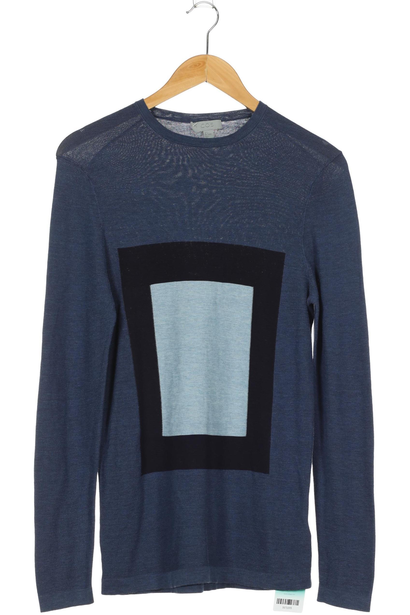 

COS Herren Pullover, blau, Gr.