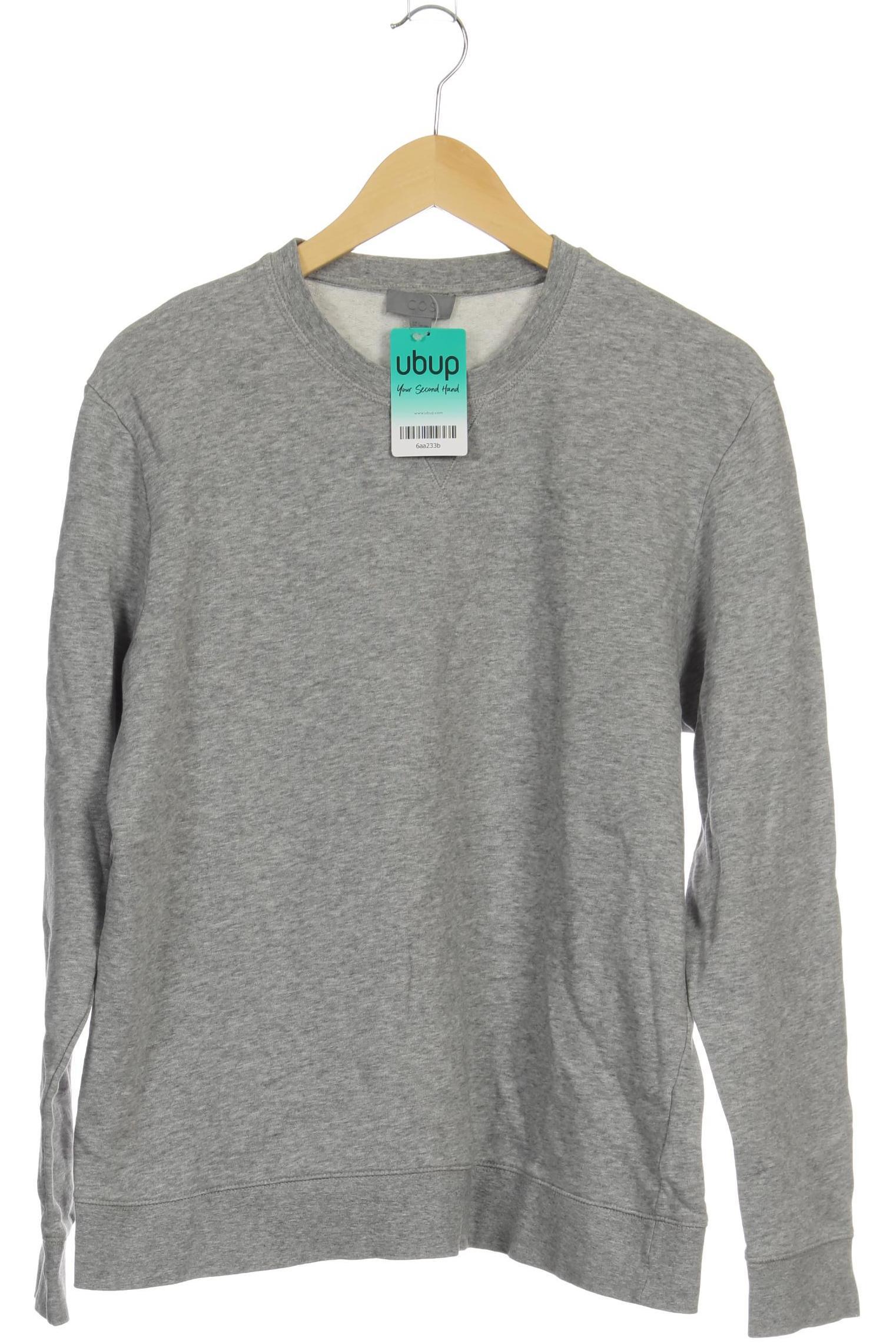 

COS Herren Sweatshirt, grau, Gr.