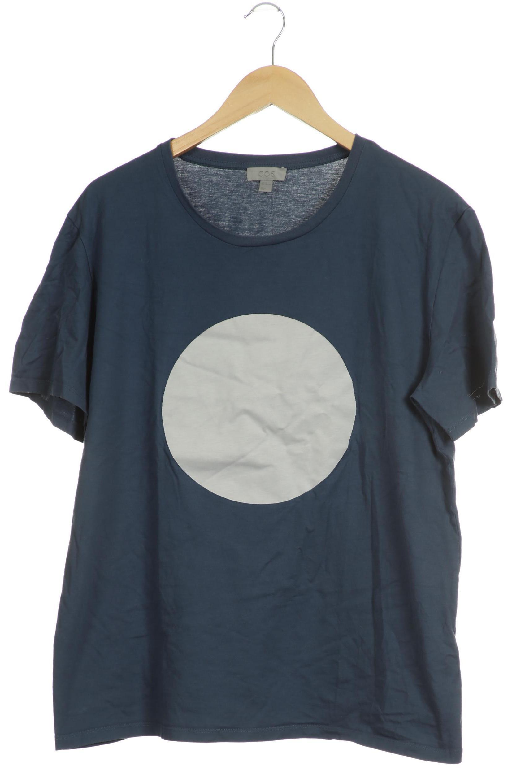 

COS Herren T-Shirt, blau, Gr.