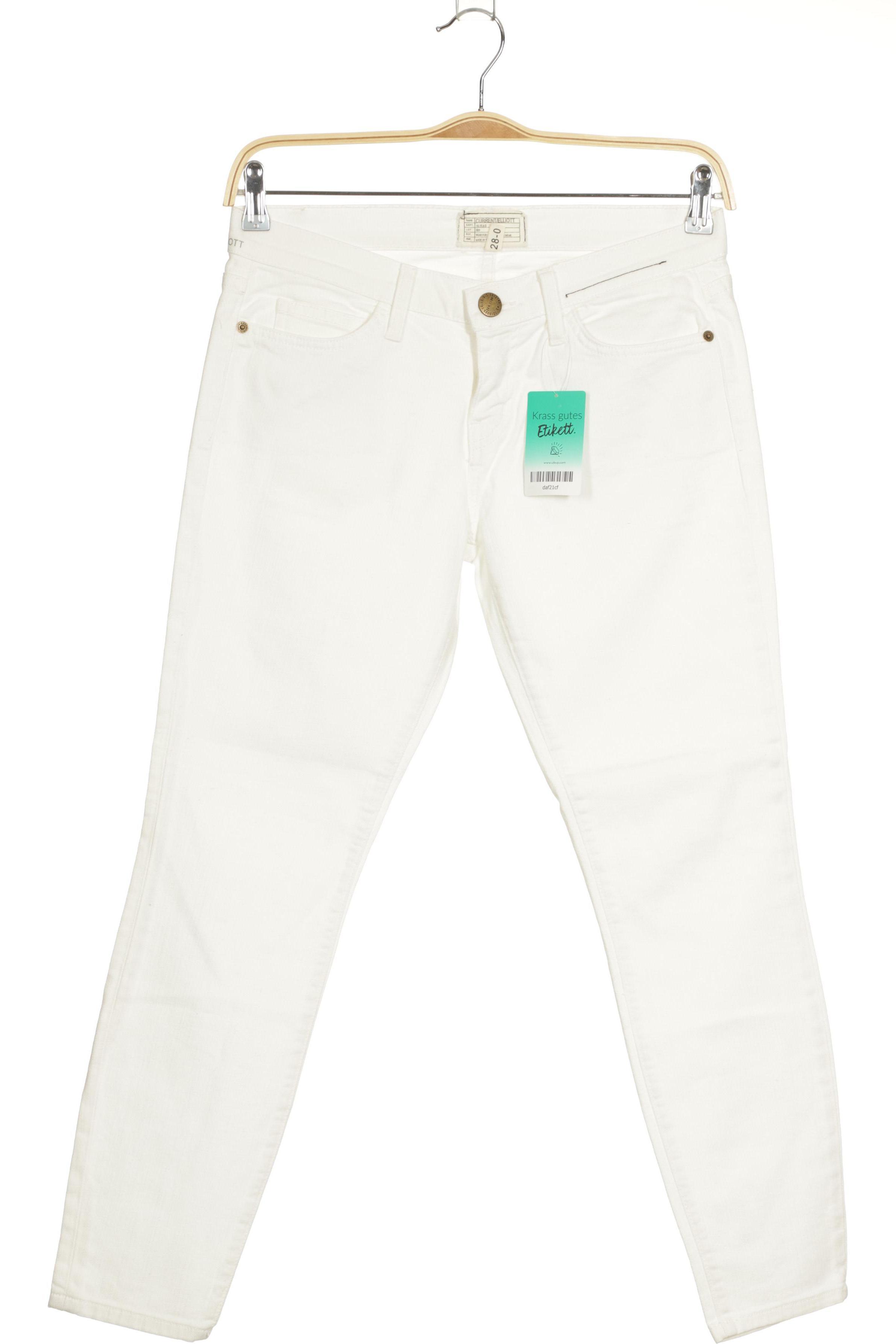 

Current/Elliott Damen Jeans, weiß, Gr. 28