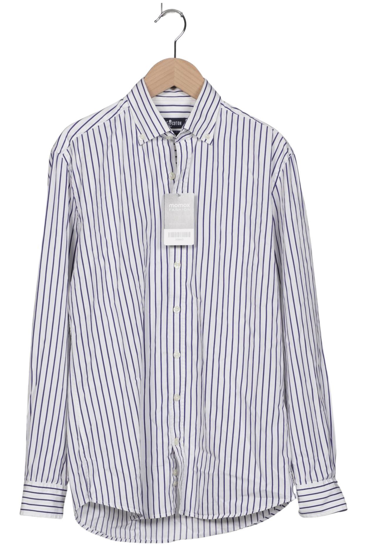 

café coton Herren Hemd, mehrfarbig, Gr. 46