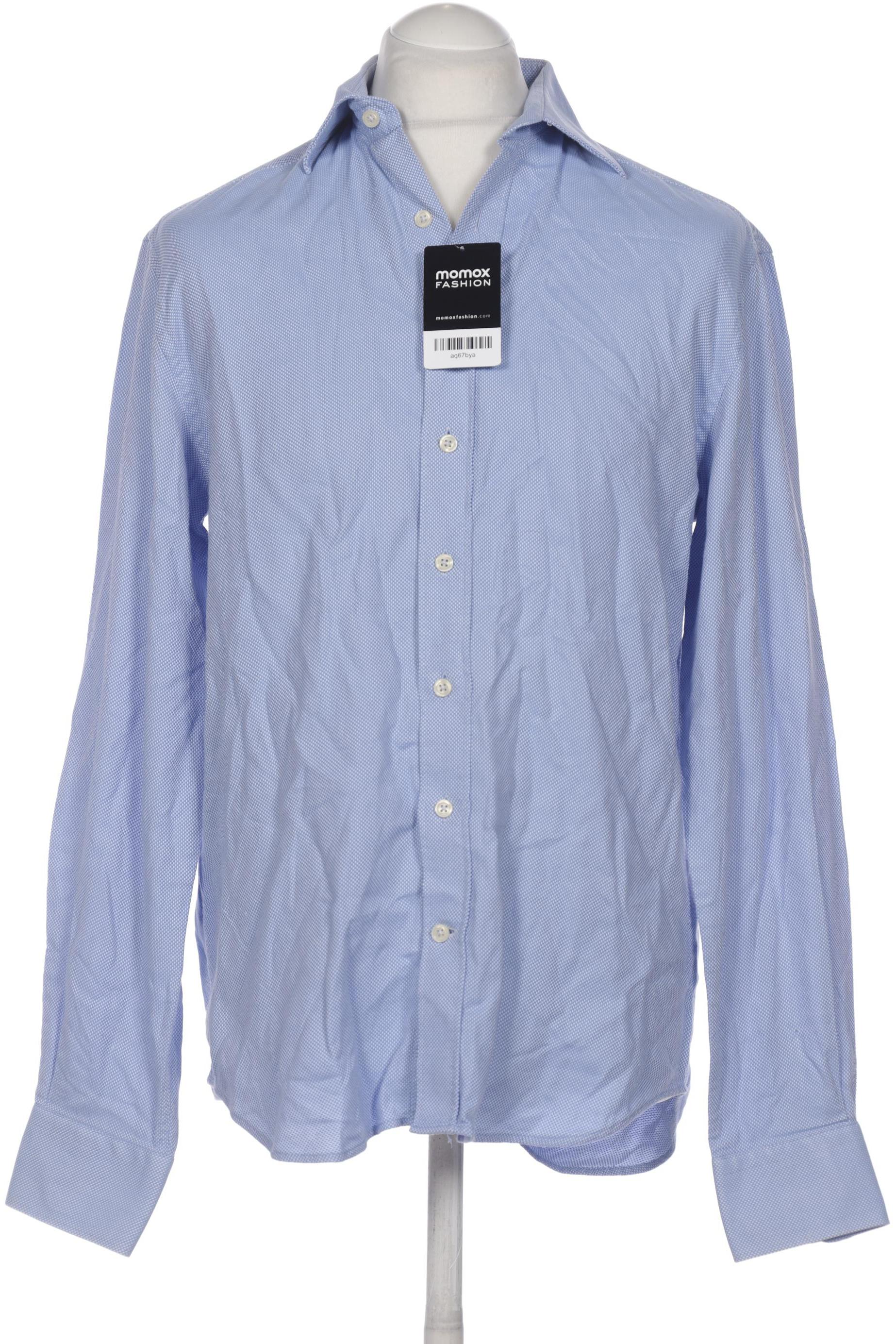 

café coton Herren Hemd, blau, Gr. 52
