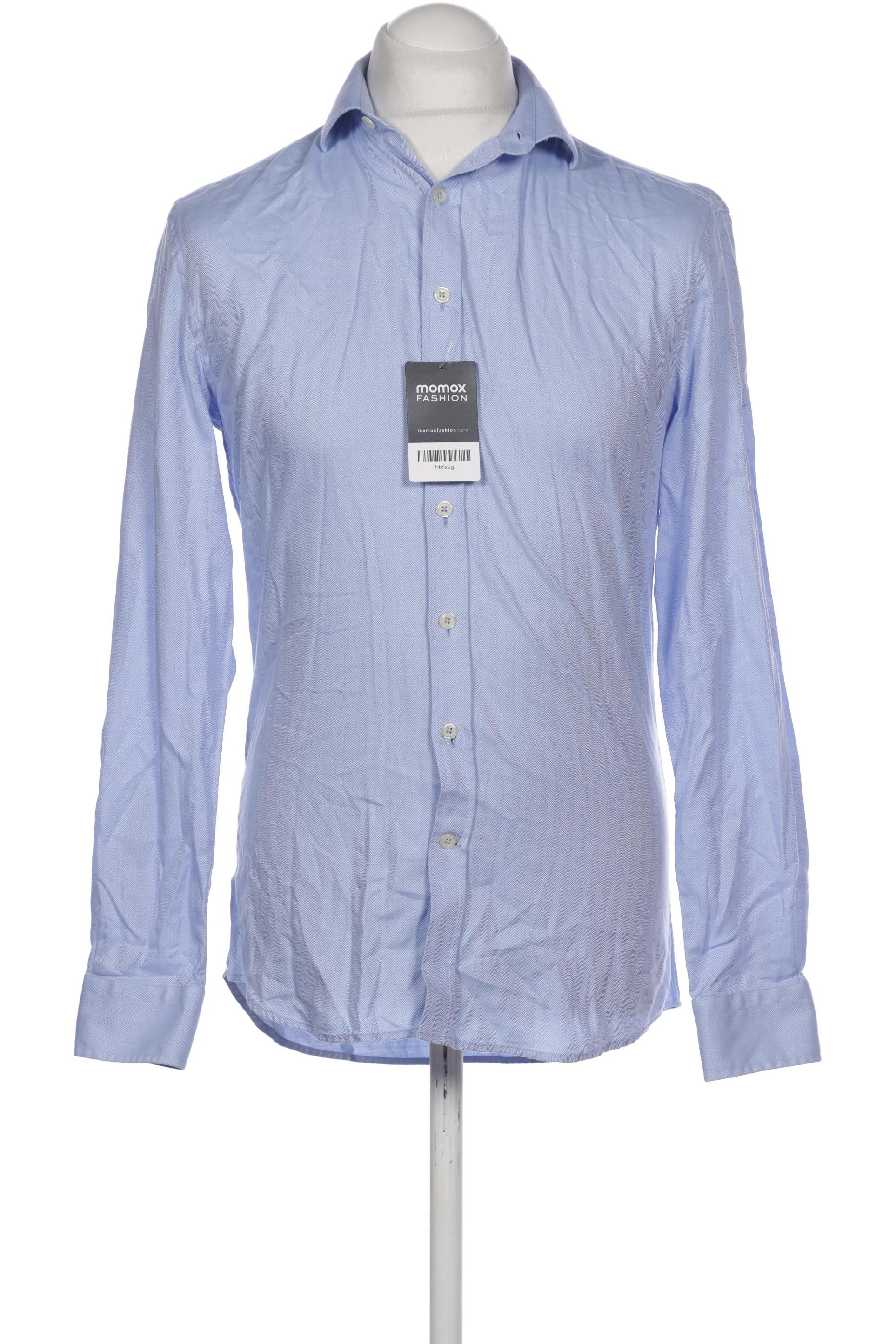

café coton Herren Hemd, blau, Gr. 48