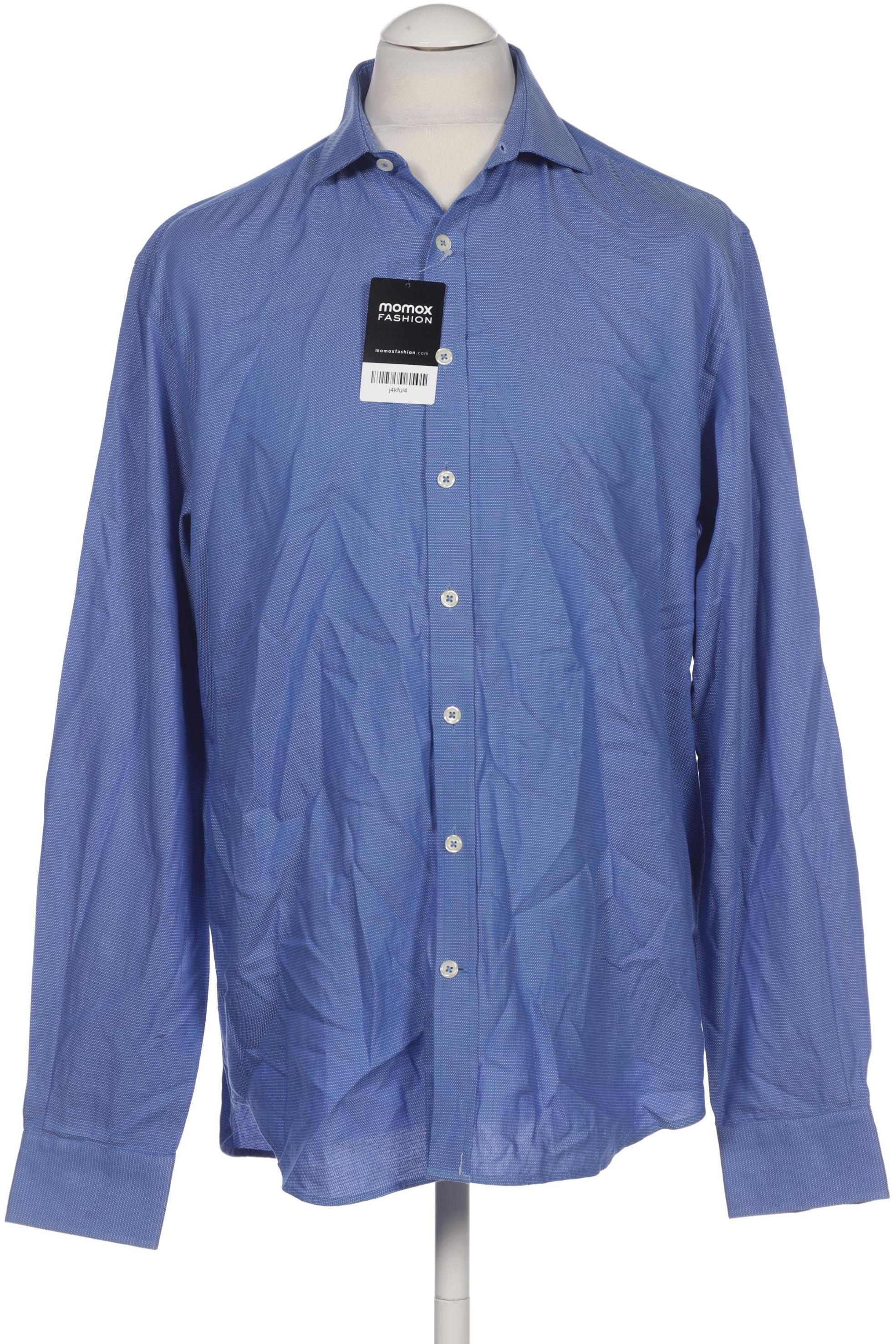 

café coton Herren Hemd, blau, Gr. 52